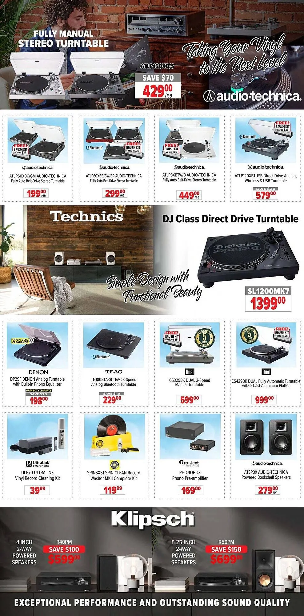 2001 Audio Video flyer from April 18 to May 1 2025 - flyer page 12