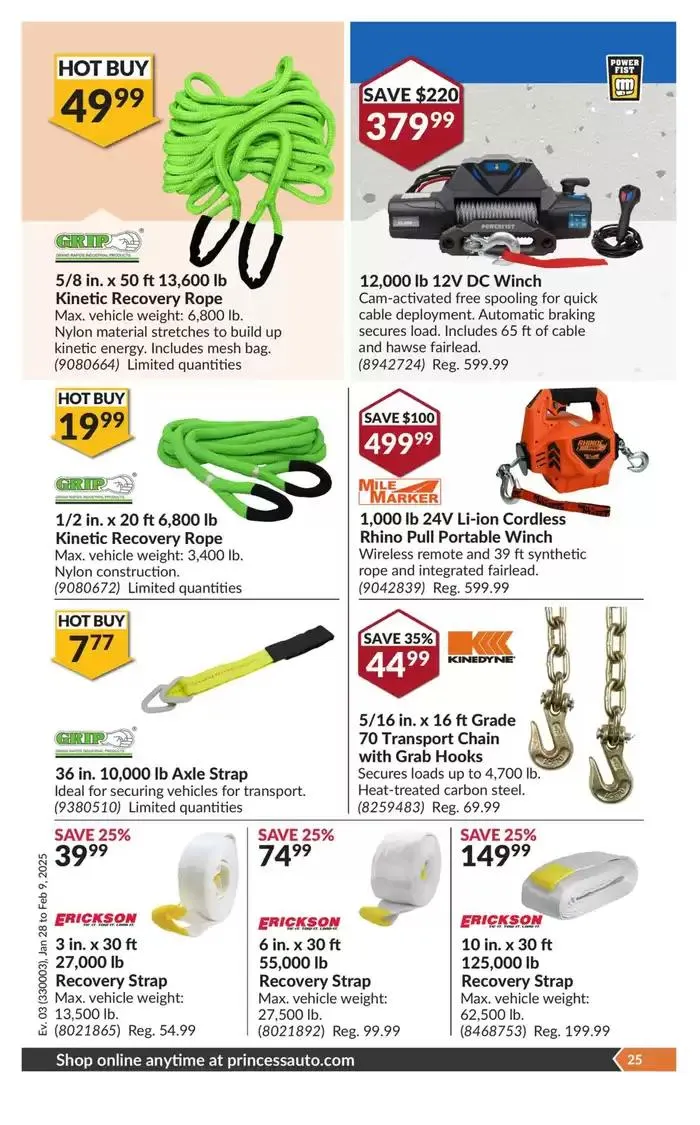 Discounts and promotions from January 28 to February 9 2025 - flyer page 30