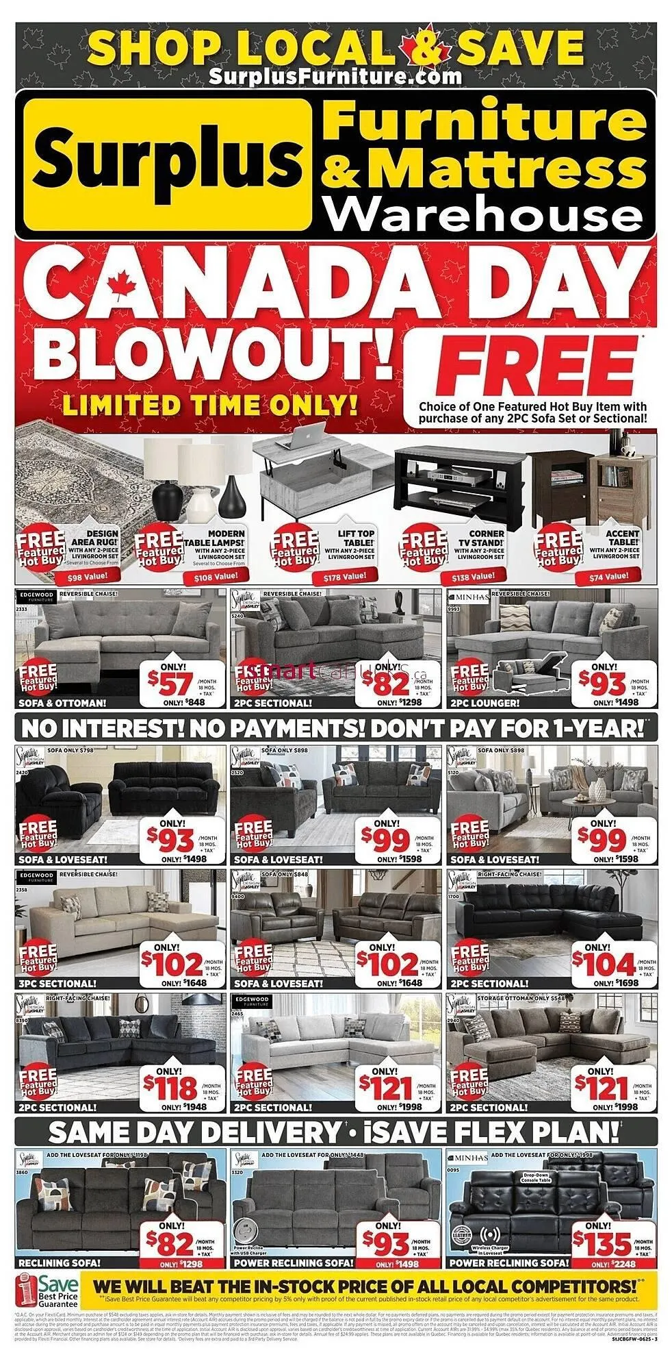 Surplus Furniture flyer - 1