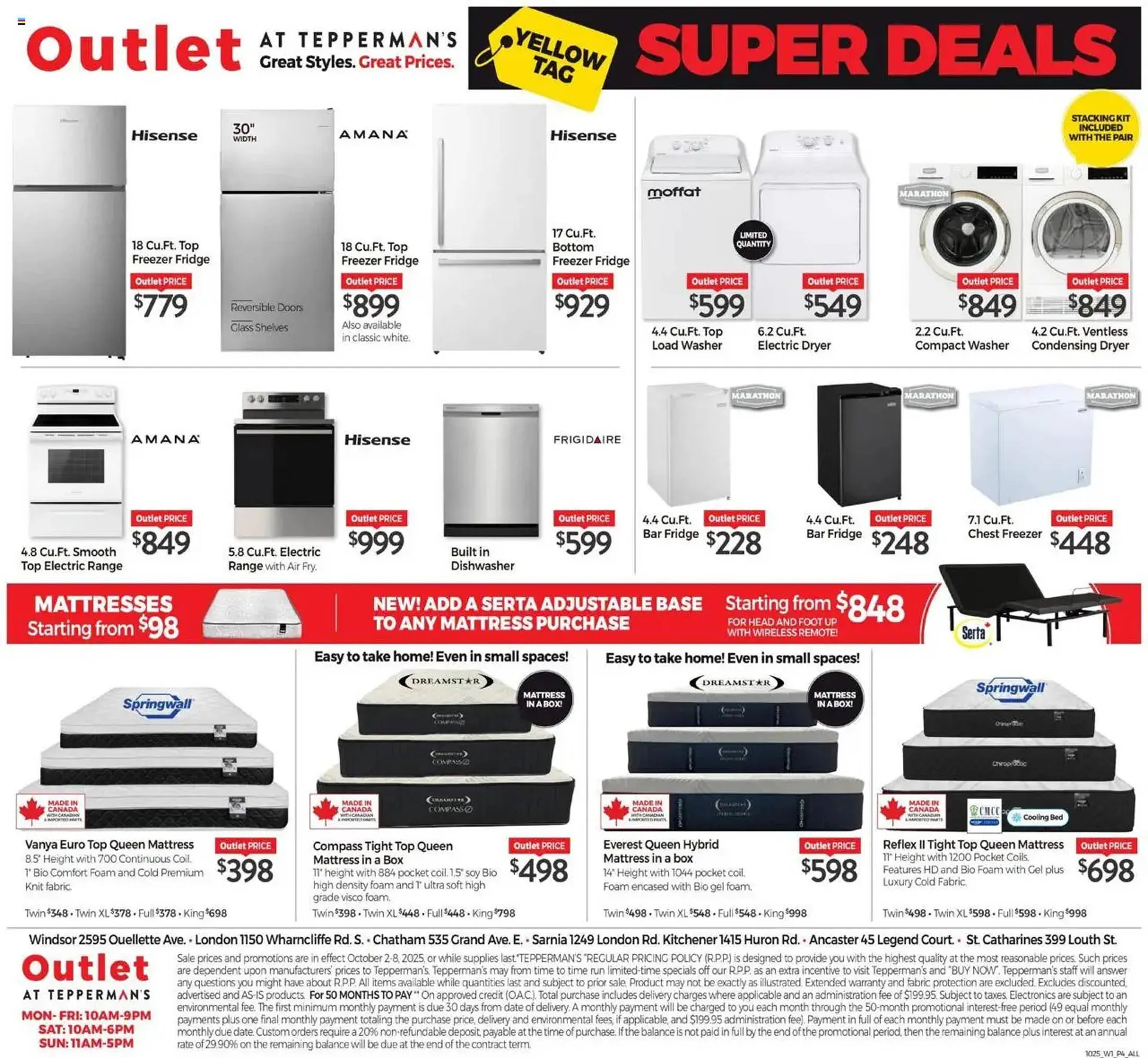 Tepperman's flyer from October 2 to October 9 2025 - flyer page 4