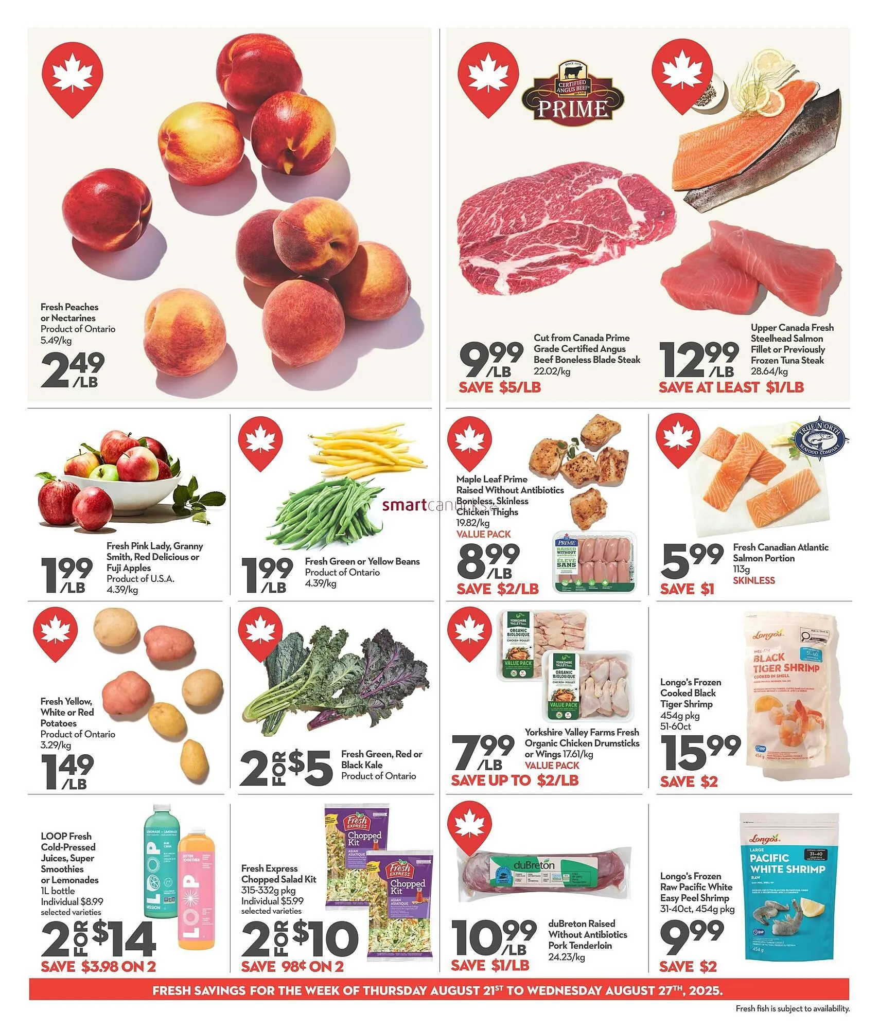 Longo's flyer from August 21 to August 27 2025 - flyer page 5