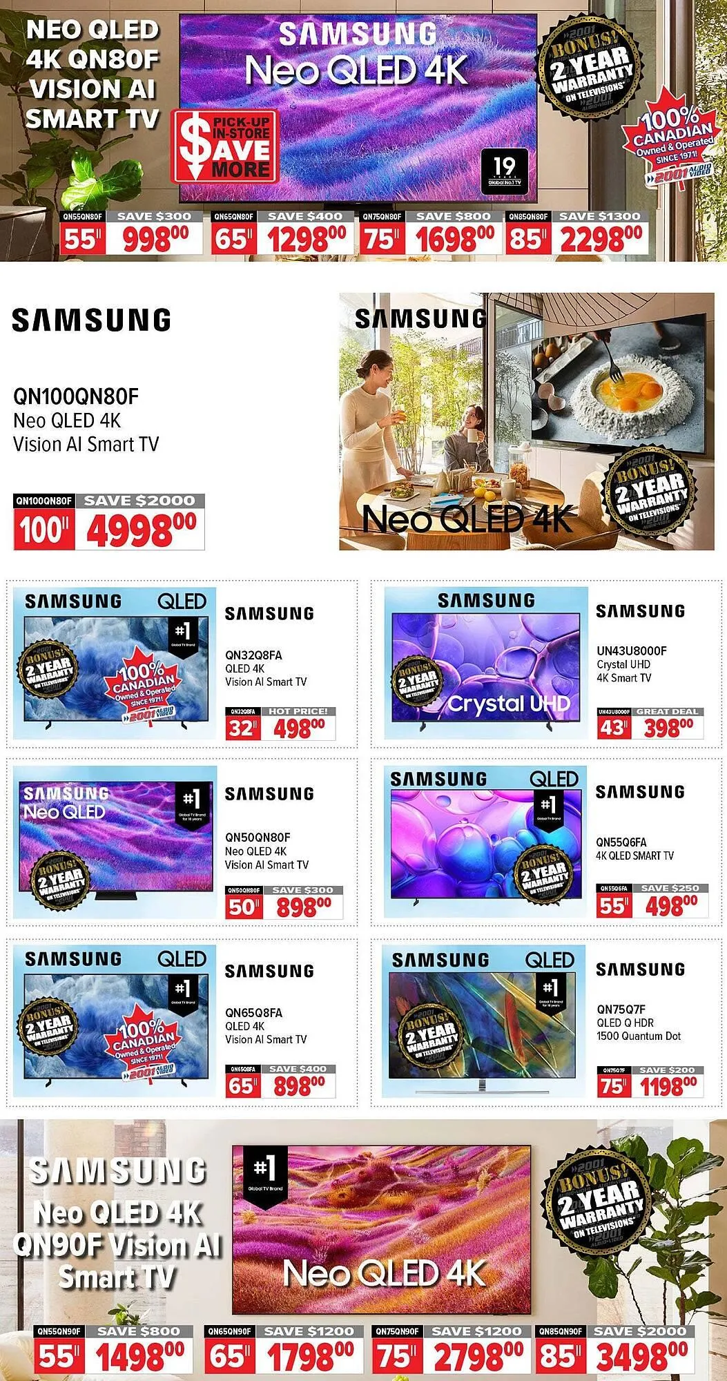 2001 Audio Video flyer from December 25 to January 1 2026 - flyer page 3