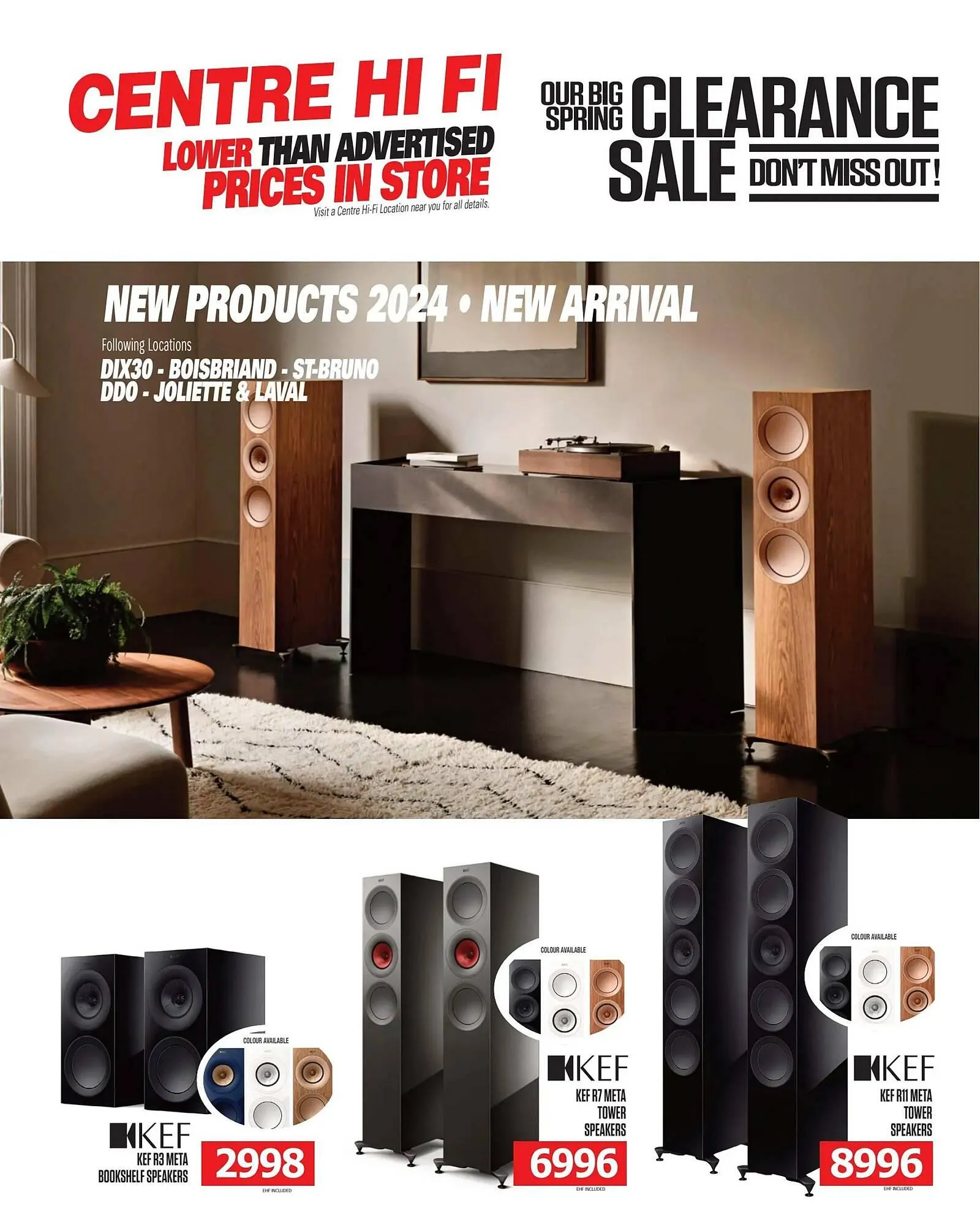 Centre Hi-Fi flyer from April 11 to April 17 2025 - flyer page 64