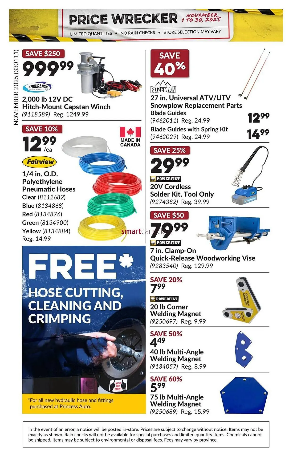 Princess Auto flyer from October 31 to November 6 2025 - flyer page 24