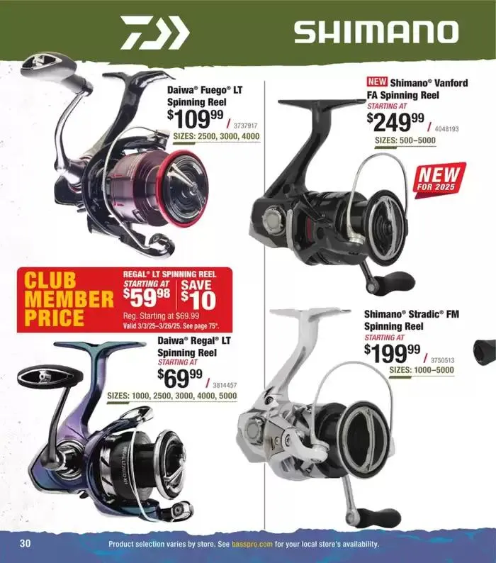 Fishing Specialist Catalog from March 5 to April 3 2025 - flyer page 31