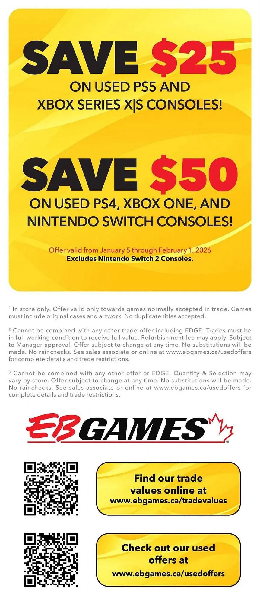 EB Games flyer from January 5 to February 2 2026 - flyer page 6