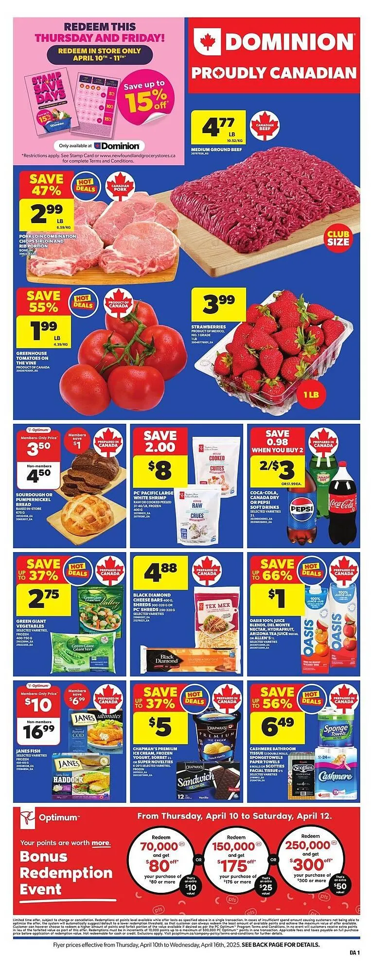 Dominion flyer from April 11 to May 1 2025 - flyer page 2