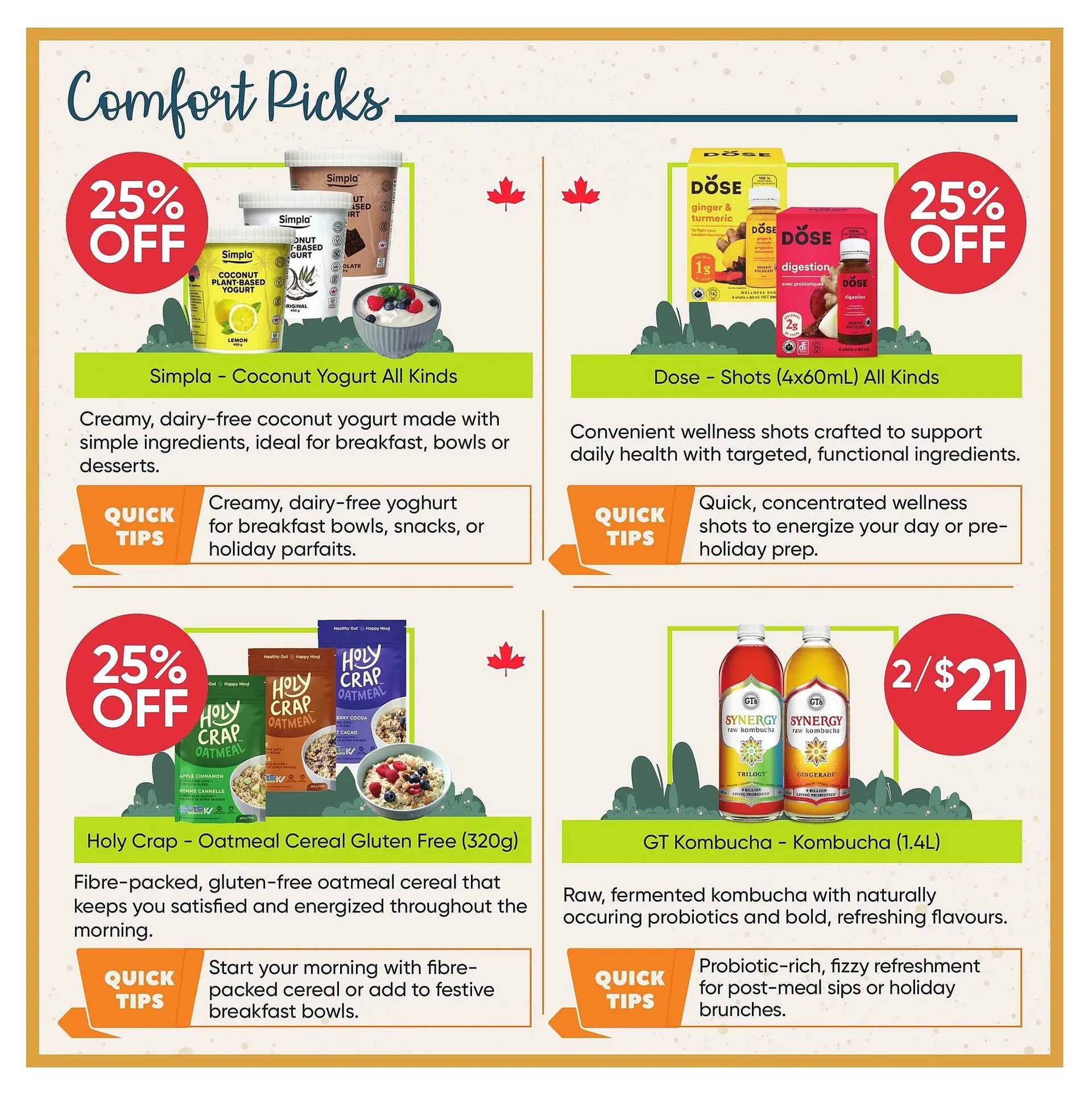 Healthy Planet flyer from January 8 to January 21 2026 - flyer page 6