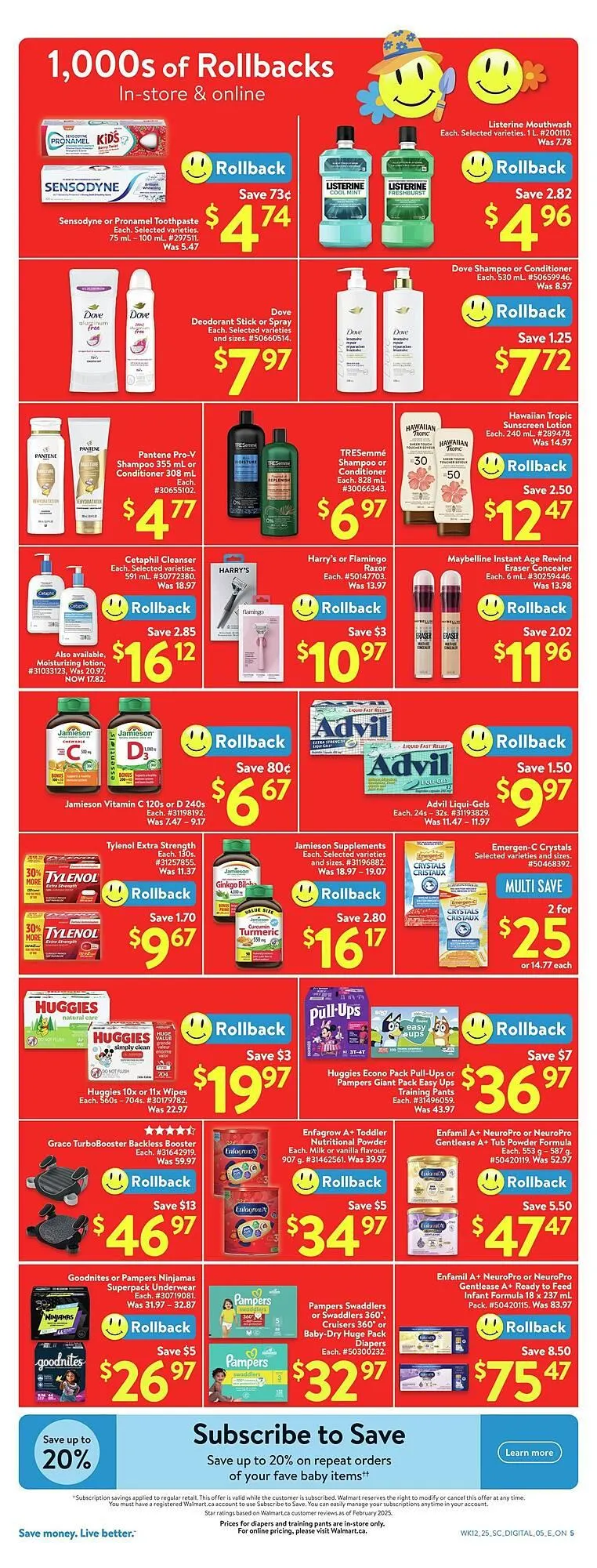 Walmart flyer from April 17 to April 23 2025 - flyer page 11