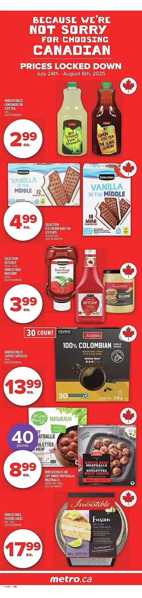 Metro flyer from July 24 to July 31 2025 - flyer page 3