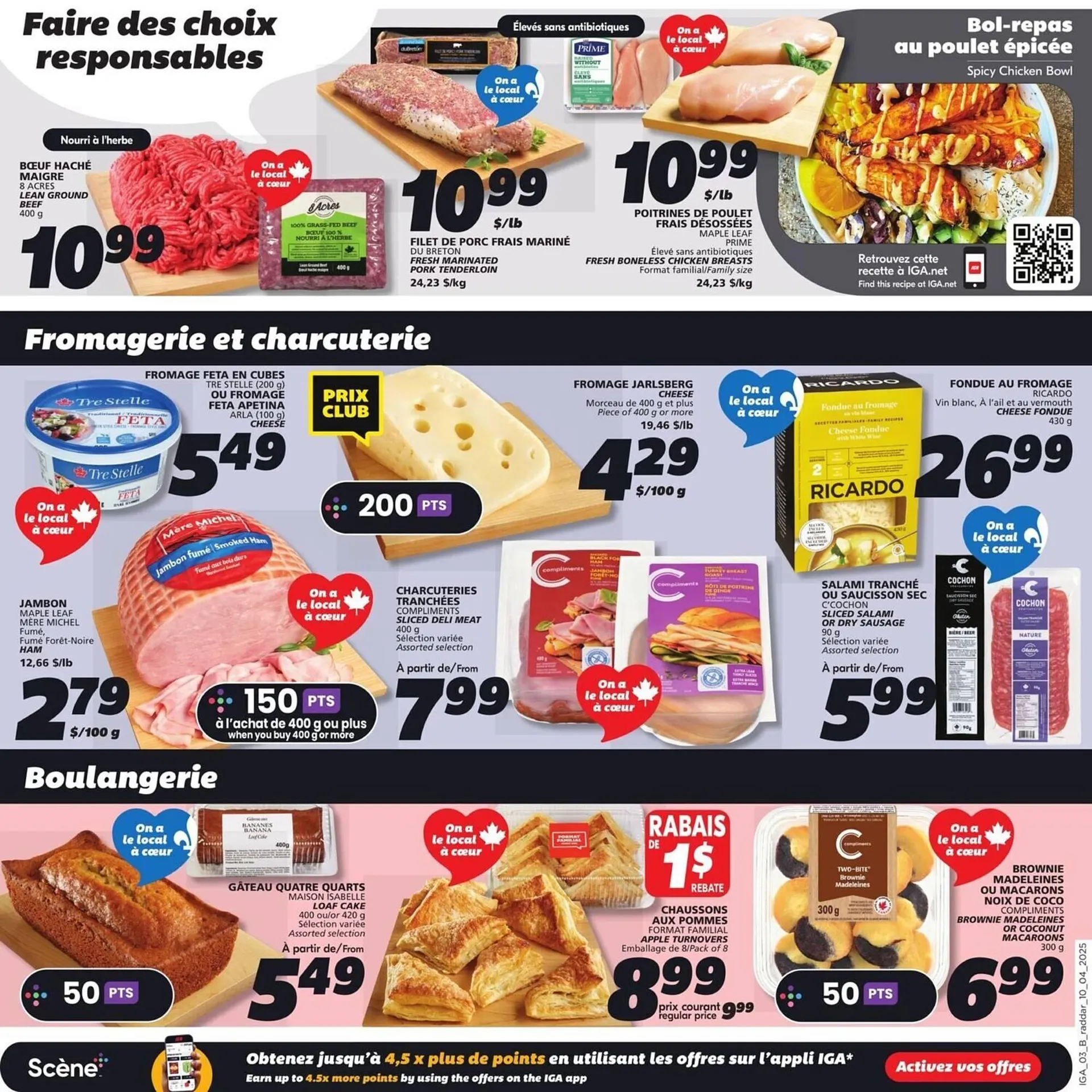 IGA flyer from April 10 to April 24 2025 - flyer page 9