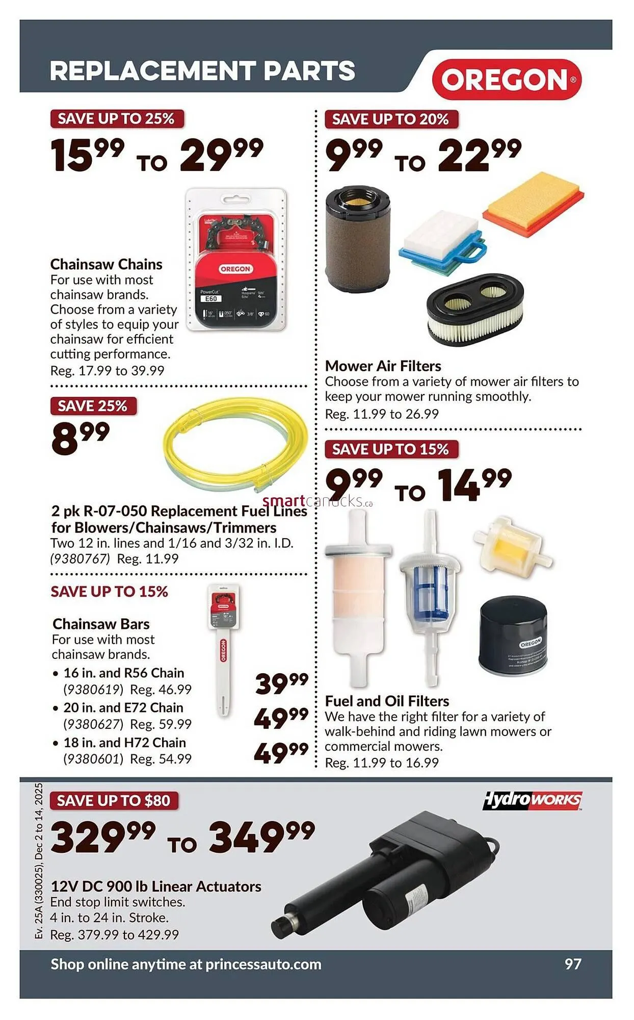 Princess Auto flyer from November 27 to December 2 2025 - flyer page 102