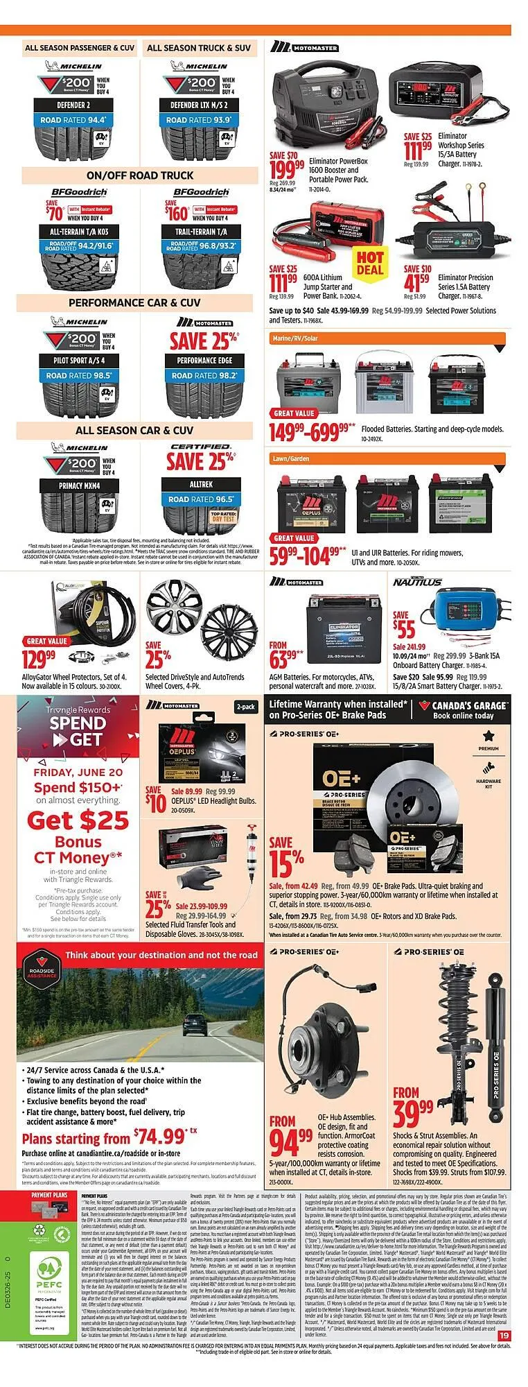 Canadian Tire flyer from June 19 to June 29 2025 - flyer page 19