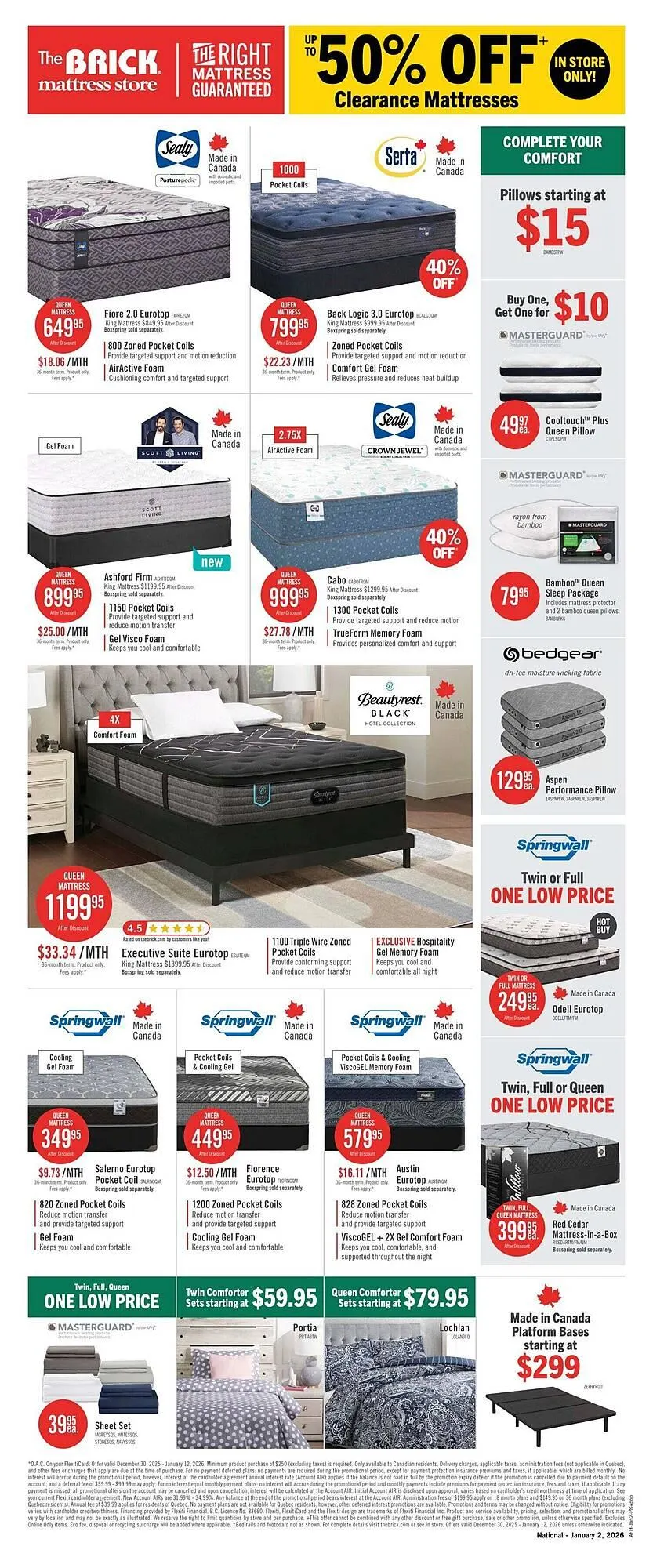 The Brick flyer from December 30 to January 13 2026 - flyer page 14