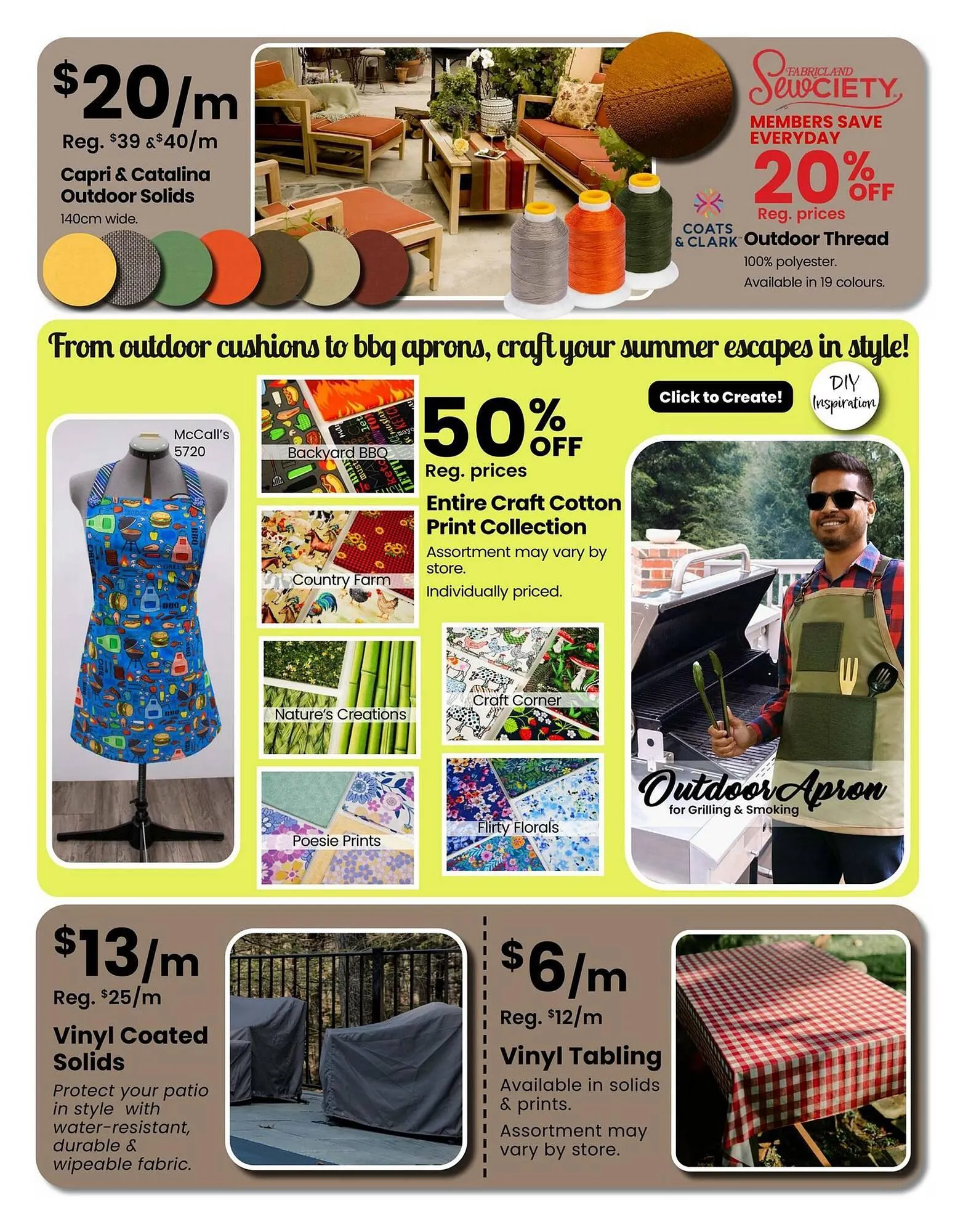 Fabricland flyer from June 1 to June 30 2025 - flyer page 7