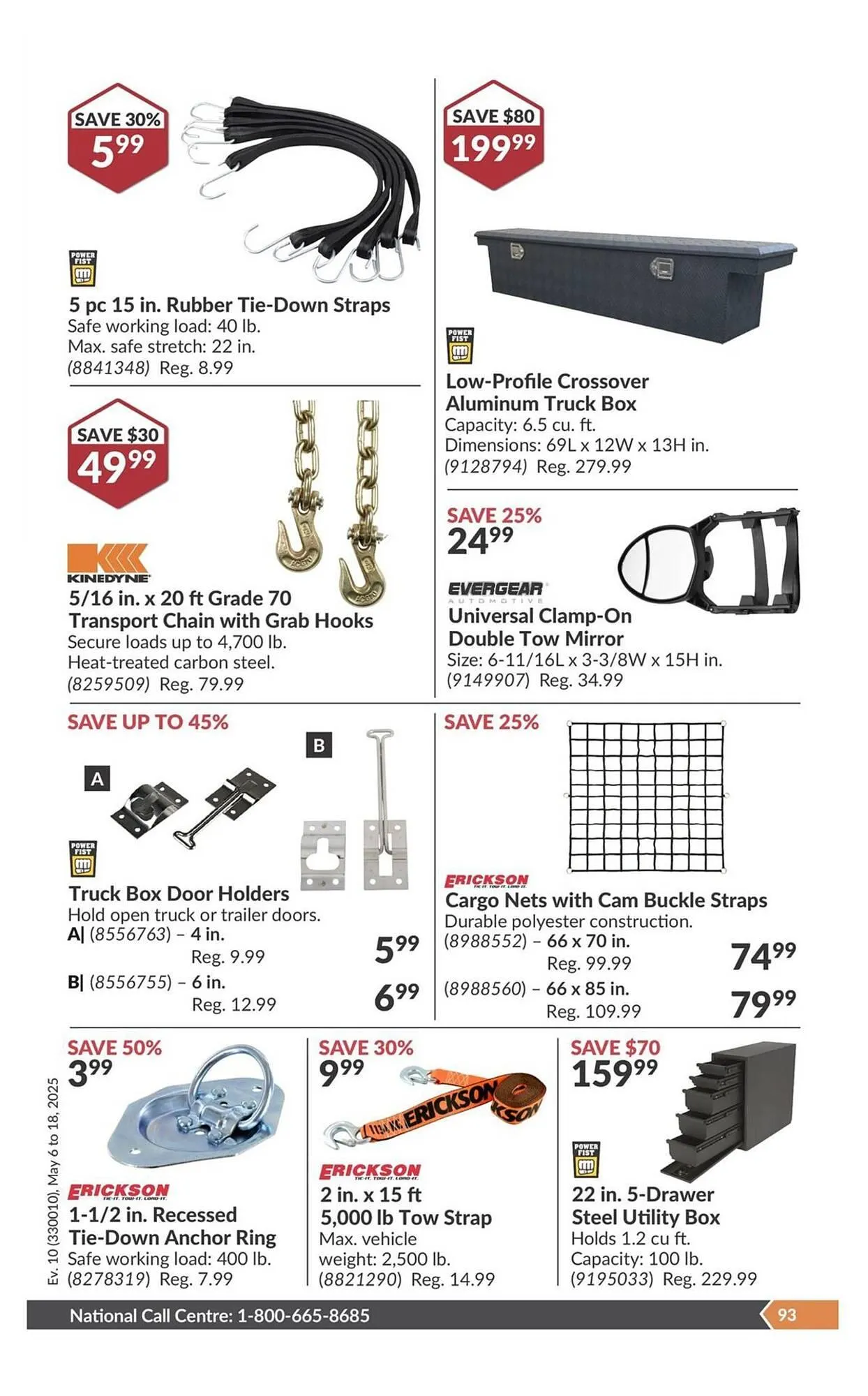 Princess Auto flyer from May 6 to May 18 2025 - flyer page 98