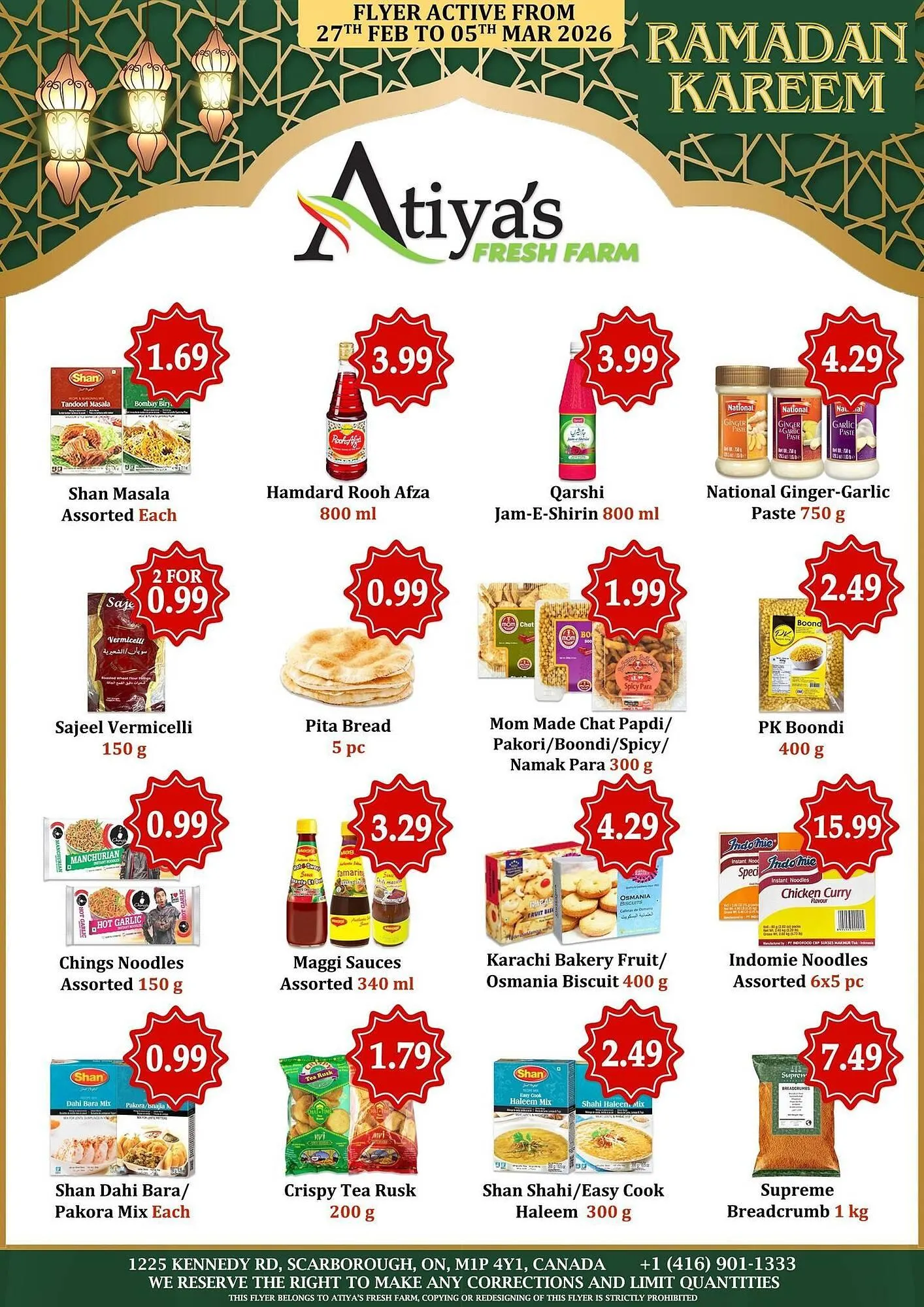 Atiya's Fresh Farm flyer from February 27 to March 5 2026 - flyer page 4