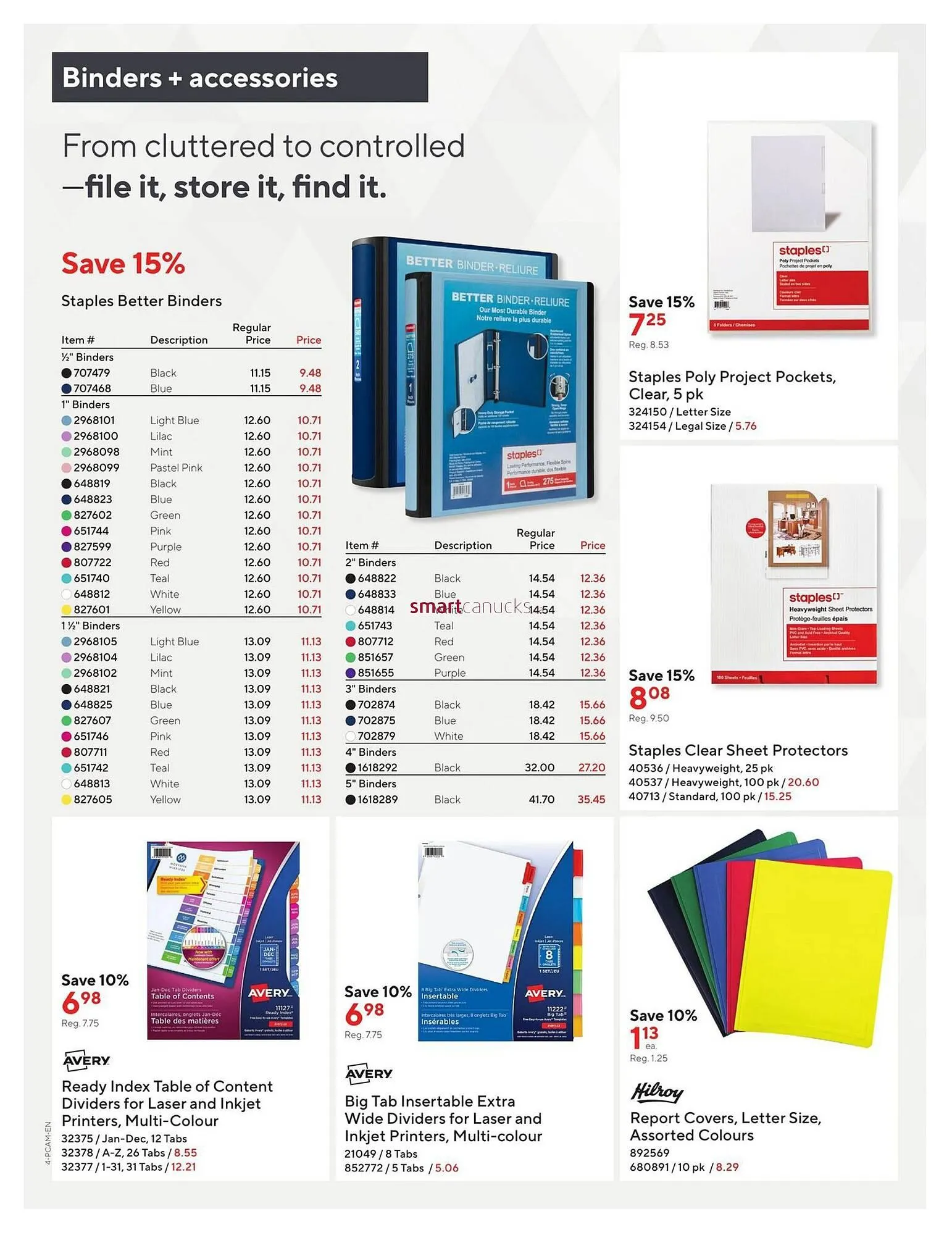 Staples flyer from August 8 to August 14 2025 - flyer page 4