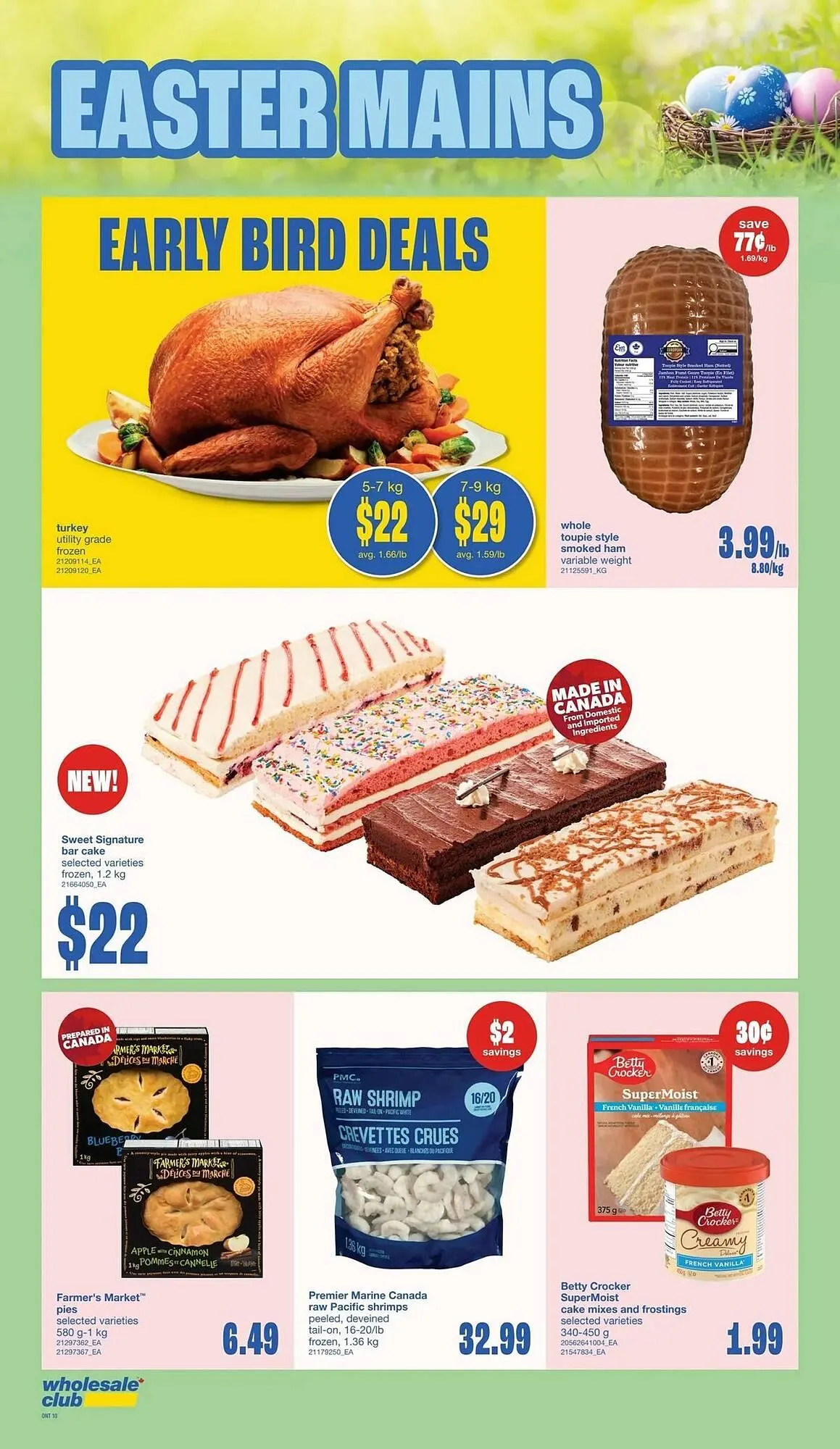 Wholesale Club flyer from April 10 to April 16 2025 - flyer page 10