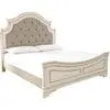 Realyn Panel Bed - White