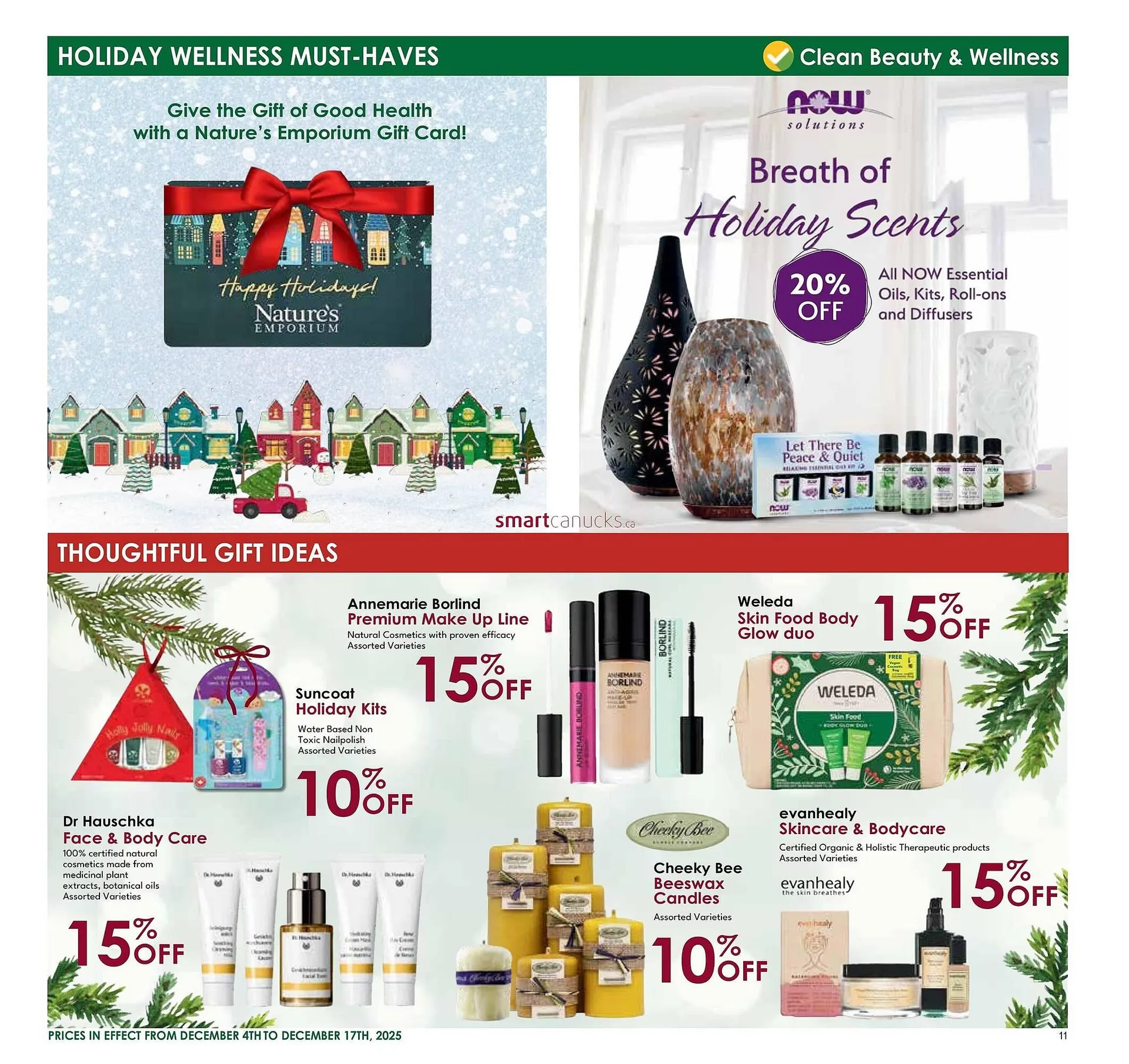 Nature's Emporium flyer from December 4 to December 17 2025 - flyer page 11