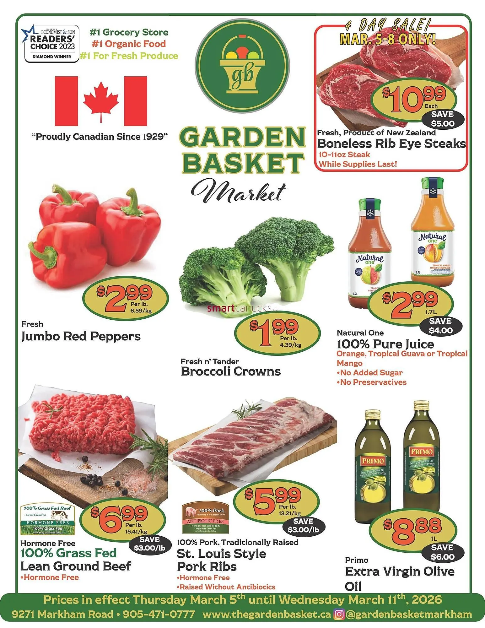 The Garden Basket flyer - 1