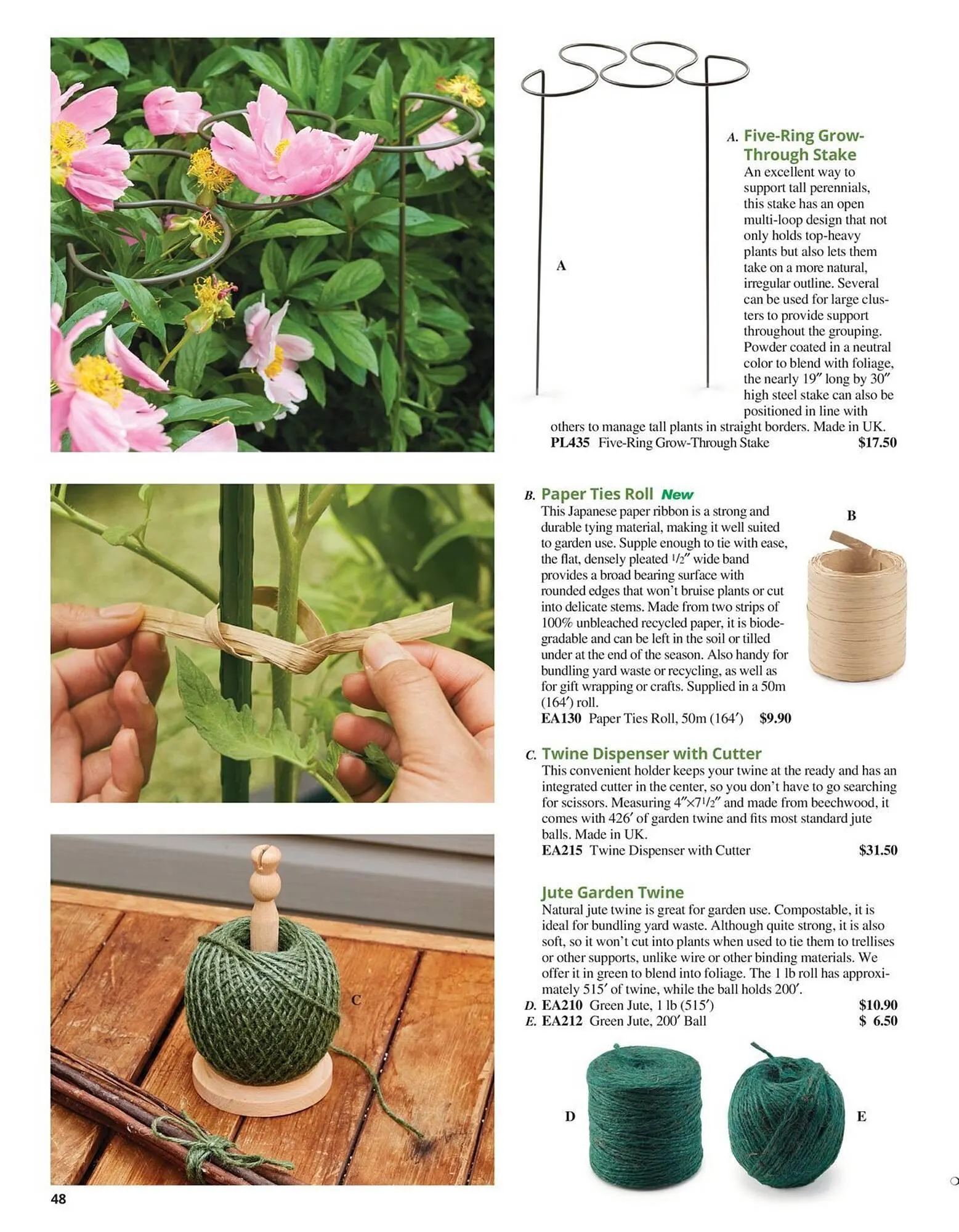 Lee Valley Tools flyer from July 8 to December 31 2025 - flyer page 48