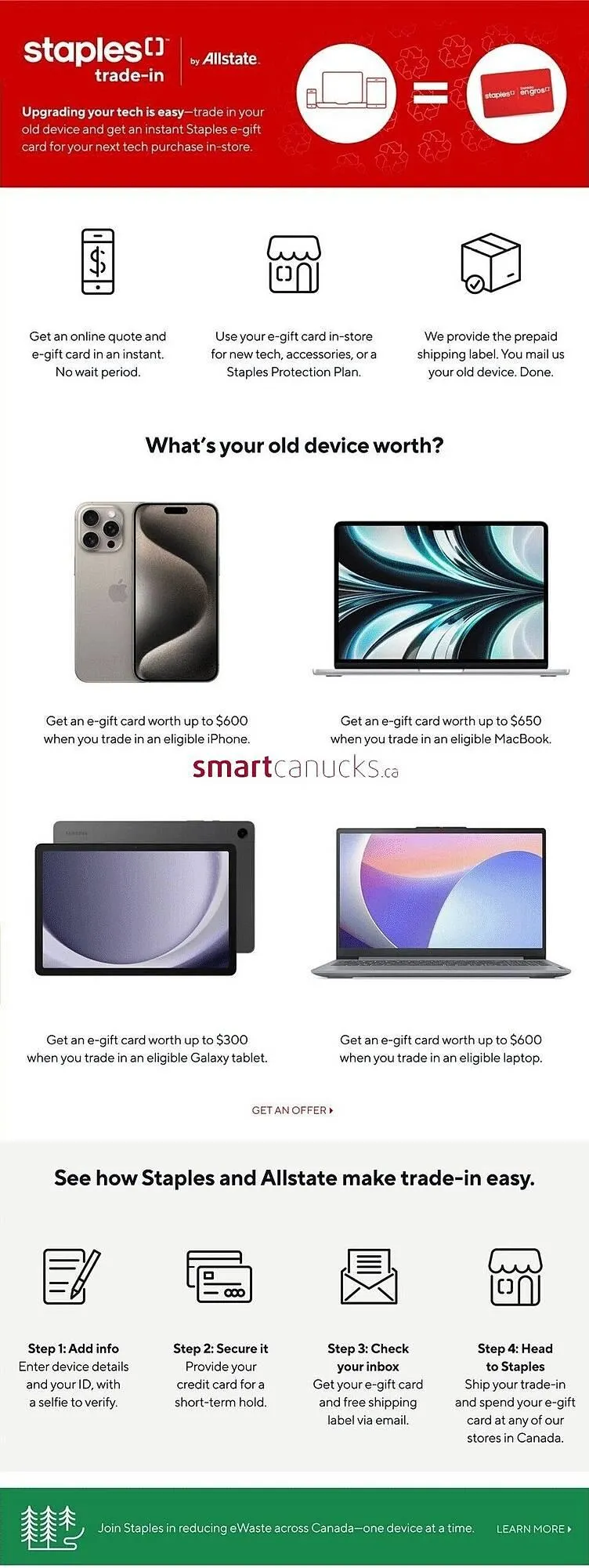 Staples flyer from July 4 to July 10 2025 - flyer page 4