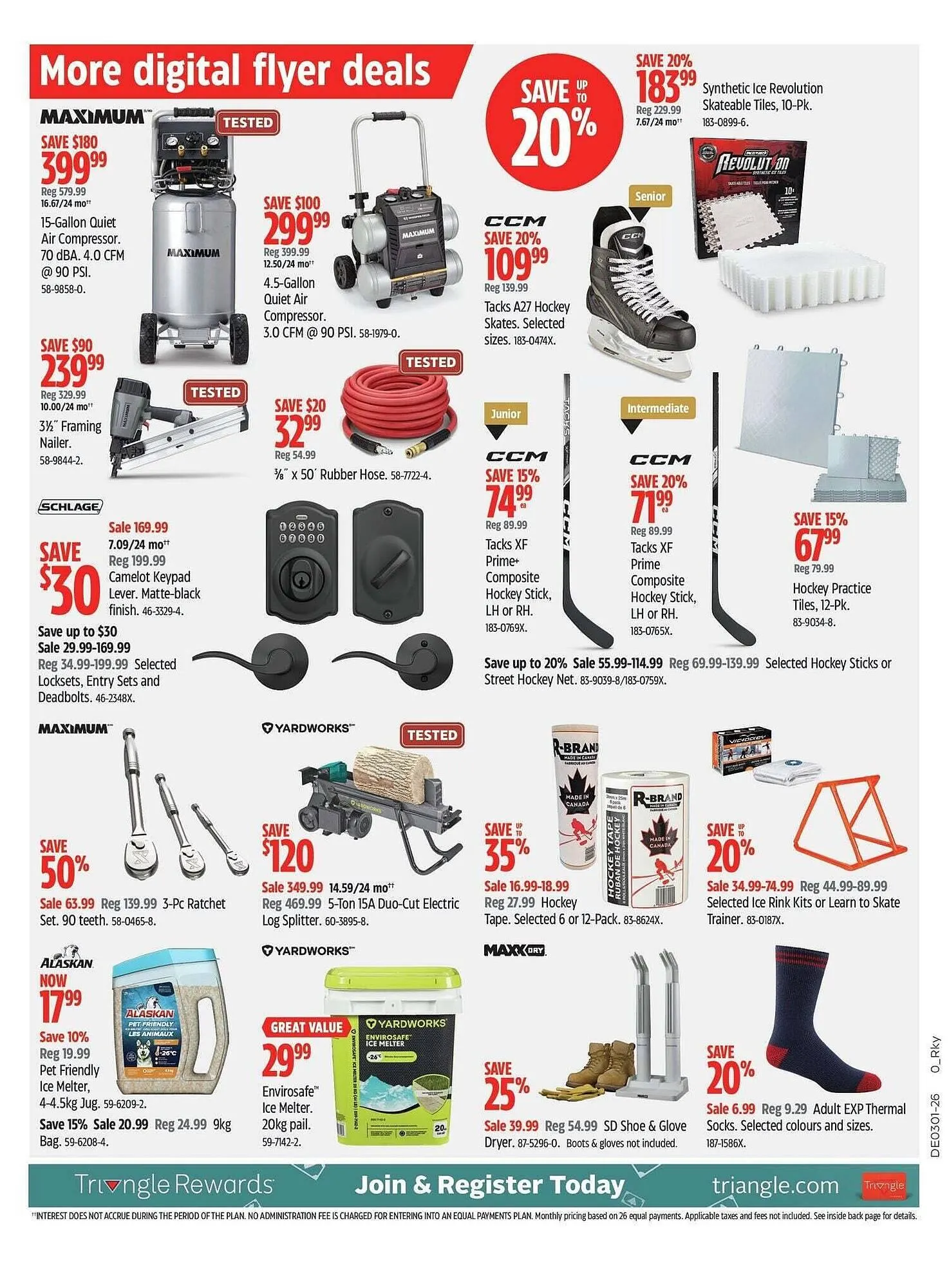Canadian Tire flyer from December 30 to January 13 2026 - flyer page 19