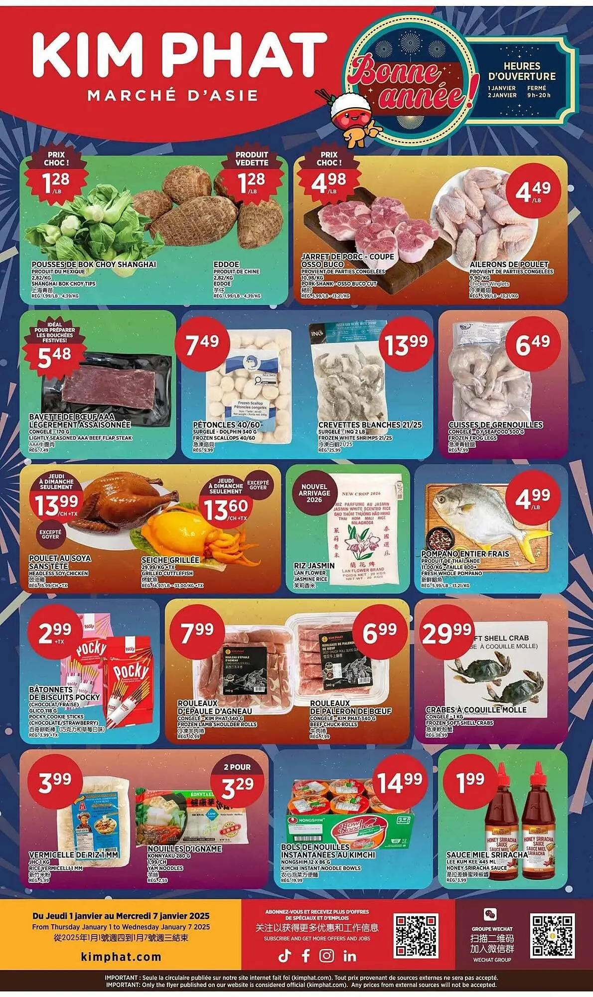 Kim Phat flyer from January 2 to January 8 2026 - flyer page 1