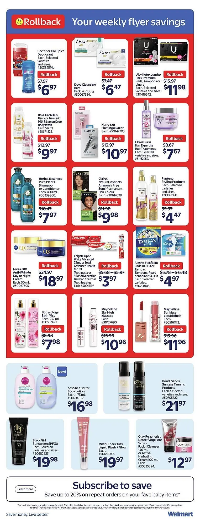 Walmart flyer from April 24 to May 1 2025 - flyer page 11