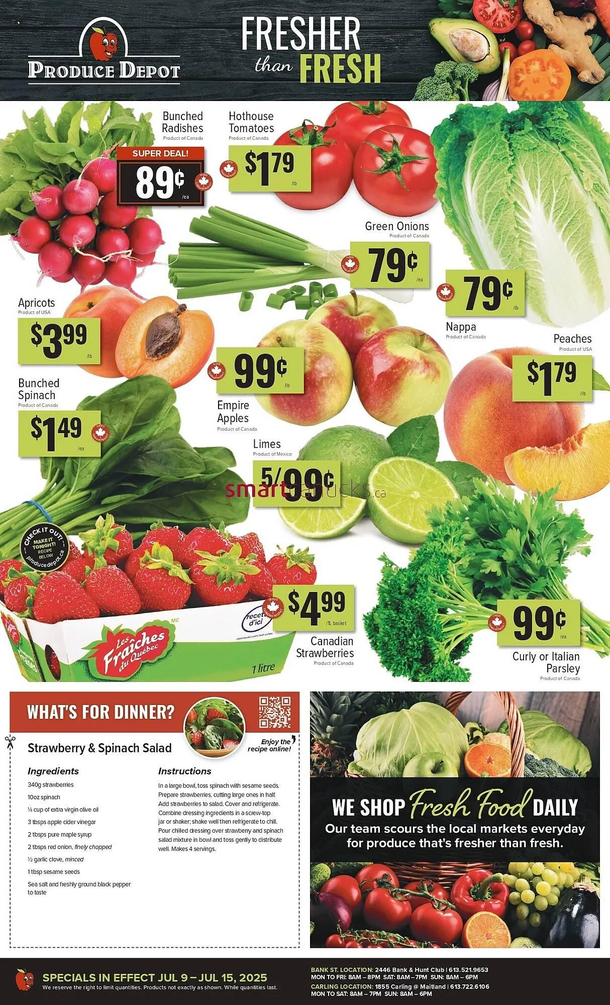 Produce Depot flyer - 1