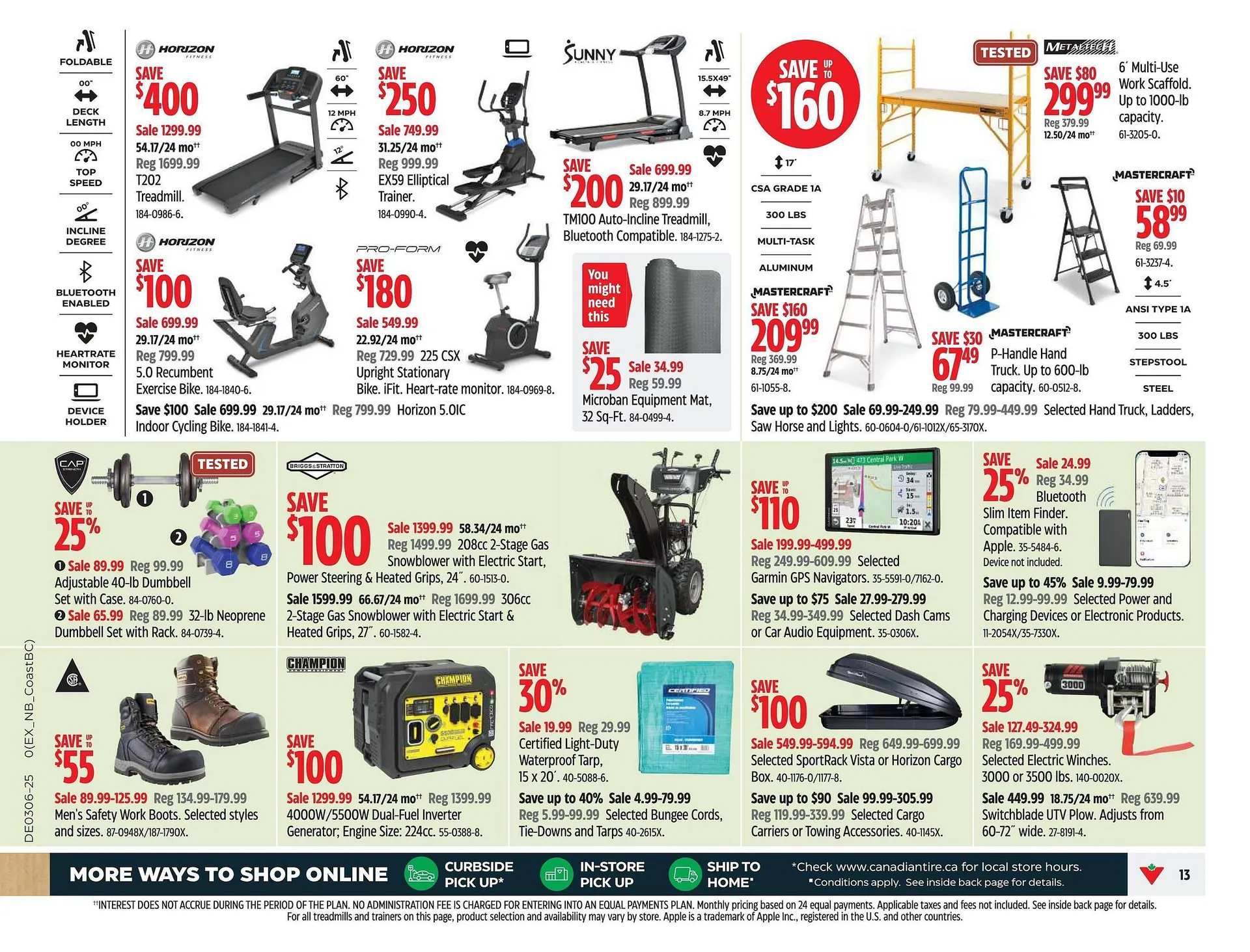 Canadian Tire flyer from January 31 to February 6 2025 - flyer page 13