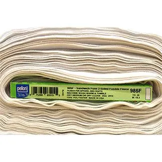 Sandwich Fuse - 2-sided Fusible Fleece - Pellon 985F