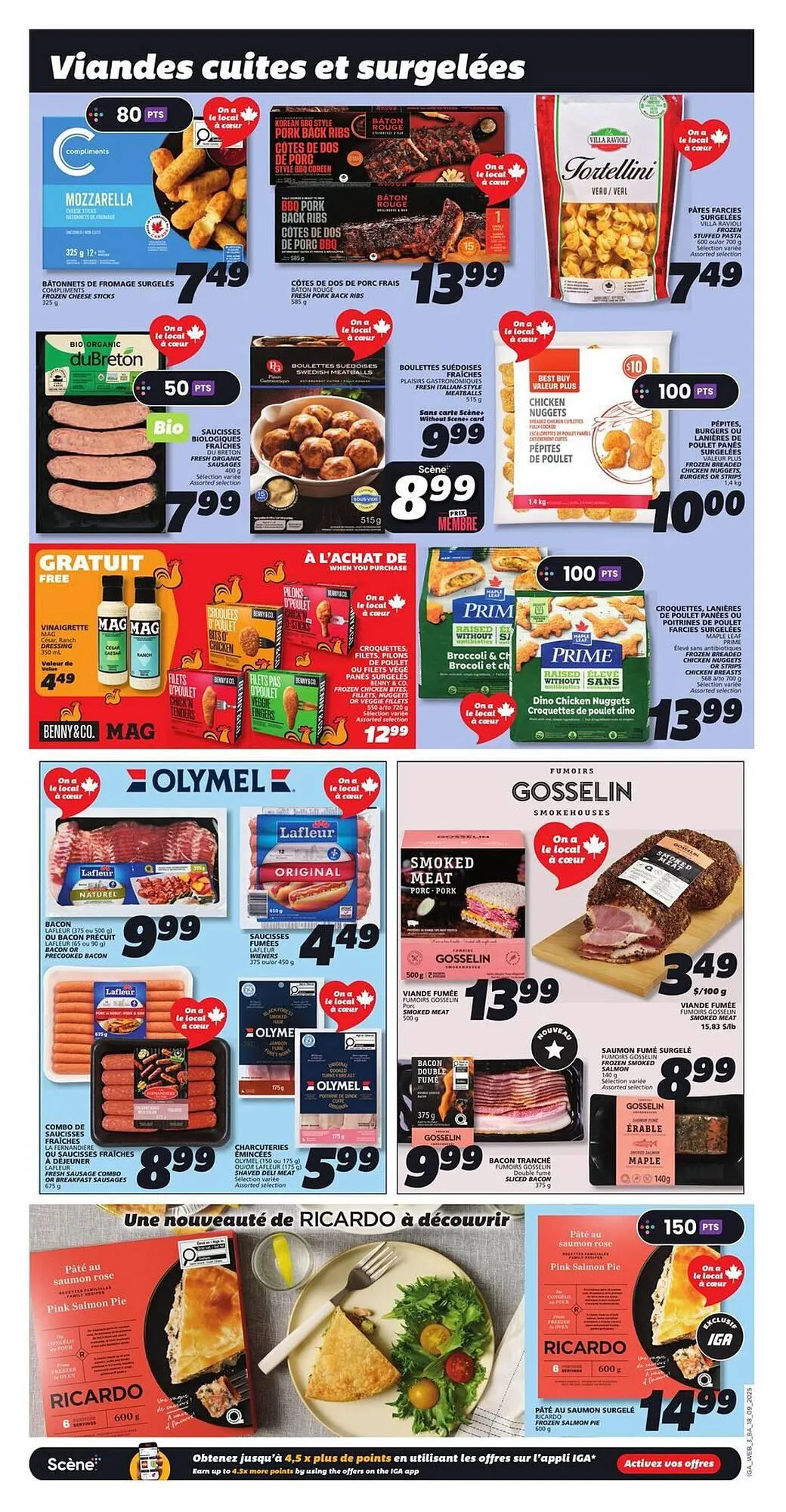 IGA flyer from September 18 to September 24 2025 - flyer page 5