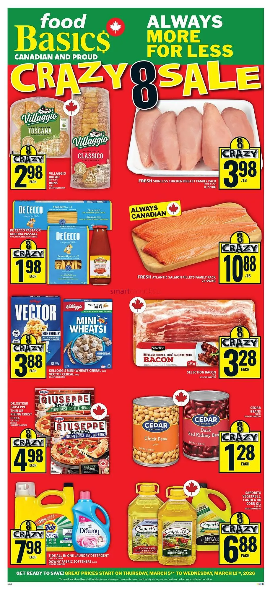 Food Basics flyer from March 5 to March 11 2026 - flyer page 1