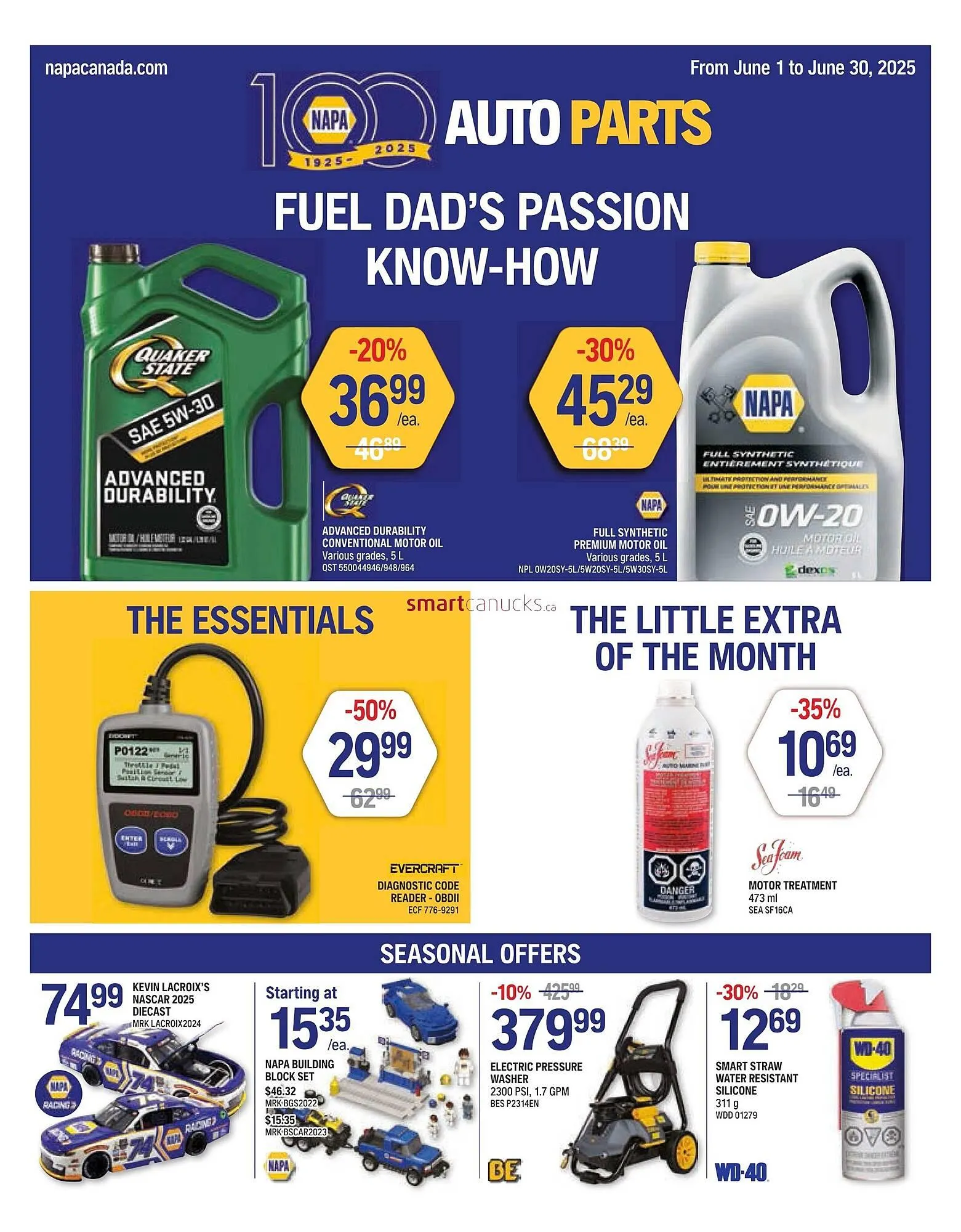 NAPA Auto Parts flyer - 1