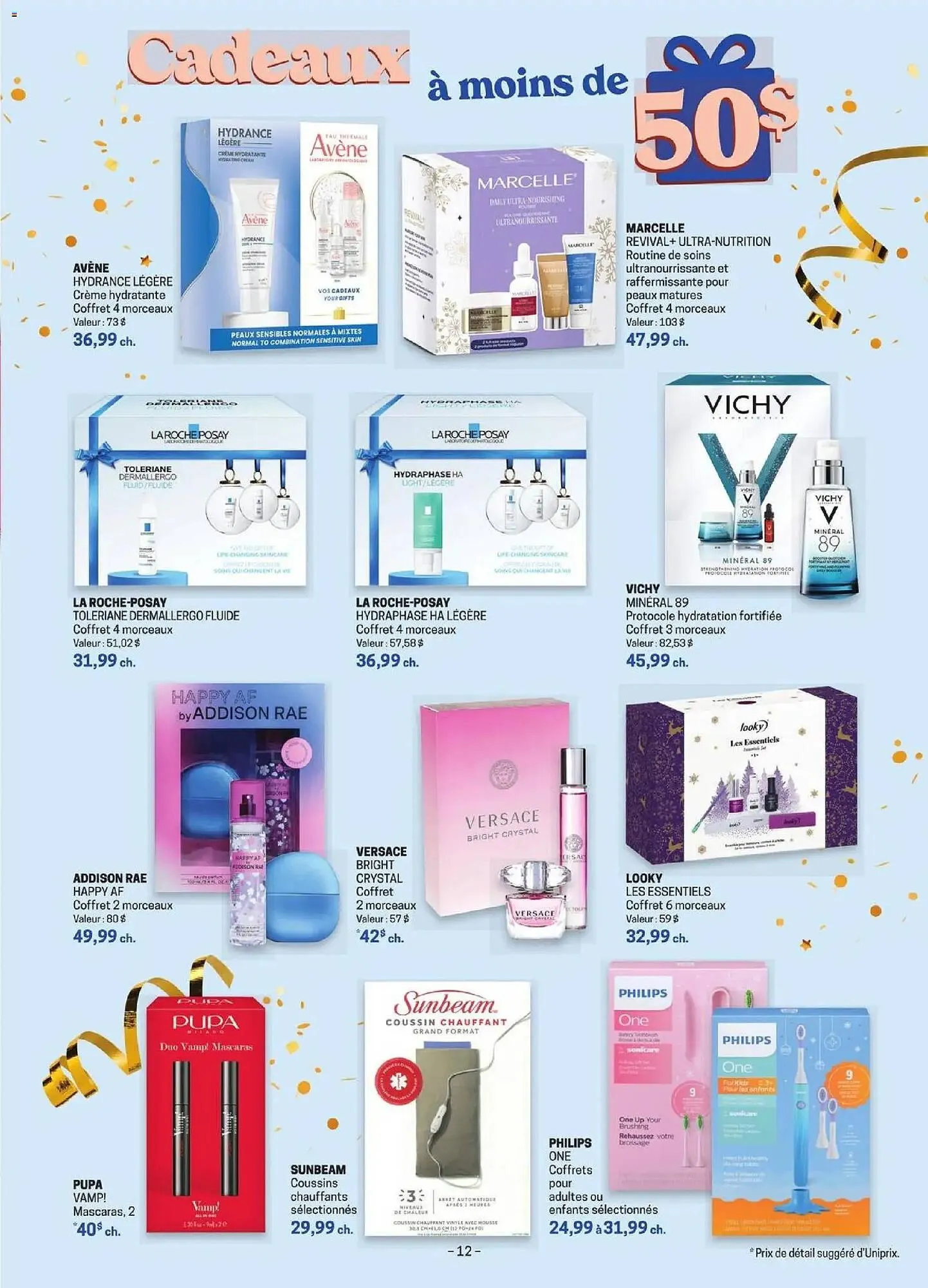 Uniprix flyer from November 13 to December 3 2025 - flyer page 12