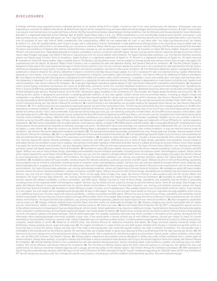 Toyota GR Supra from February 11 to February 11 2026 - flyer page 16