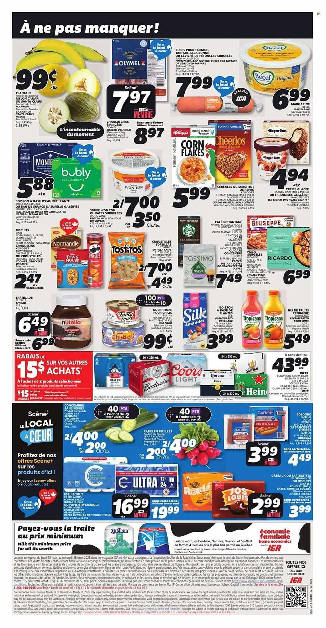 IGA flyer from March 12 to March 18 2026 - flyer page 2