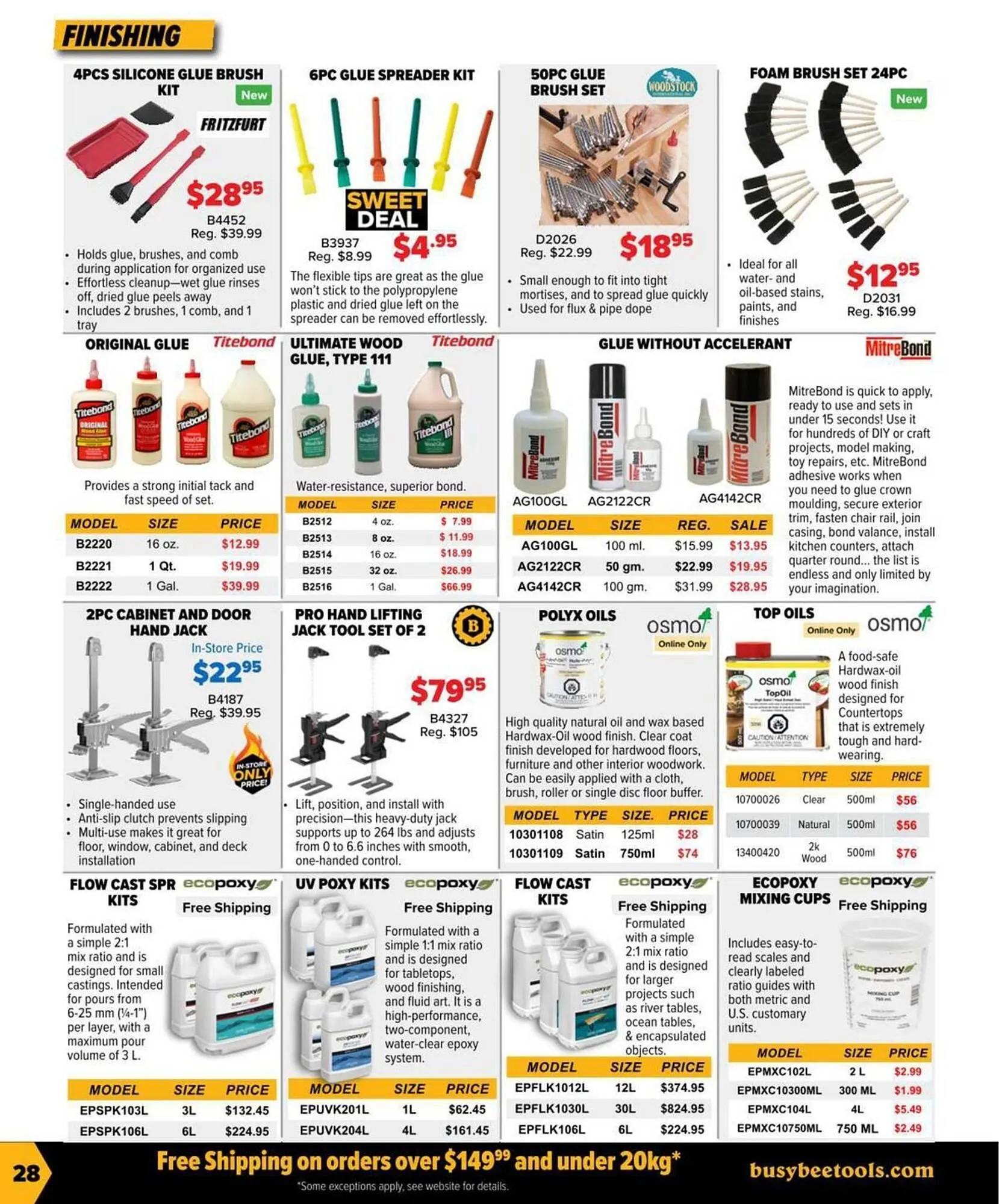 Busy Bee Tools flyer from November 4 to November 8 2025 - flyer page 28