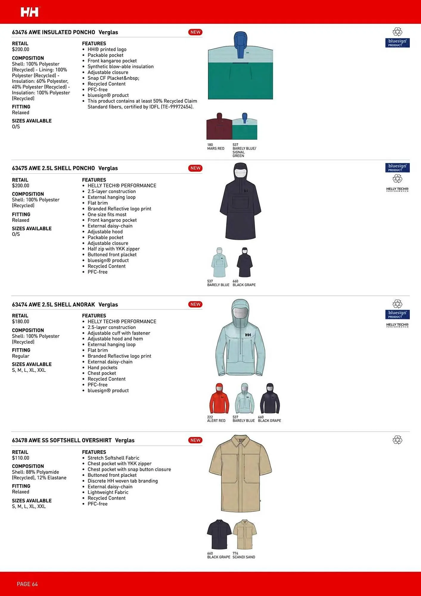 Helly Hansen flyer from September 11 to February 28 2026 - flyer page 64