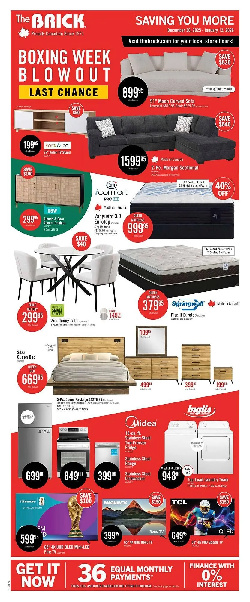 The Brick flyer from December 30 to January 13 2026 - flyer page 3