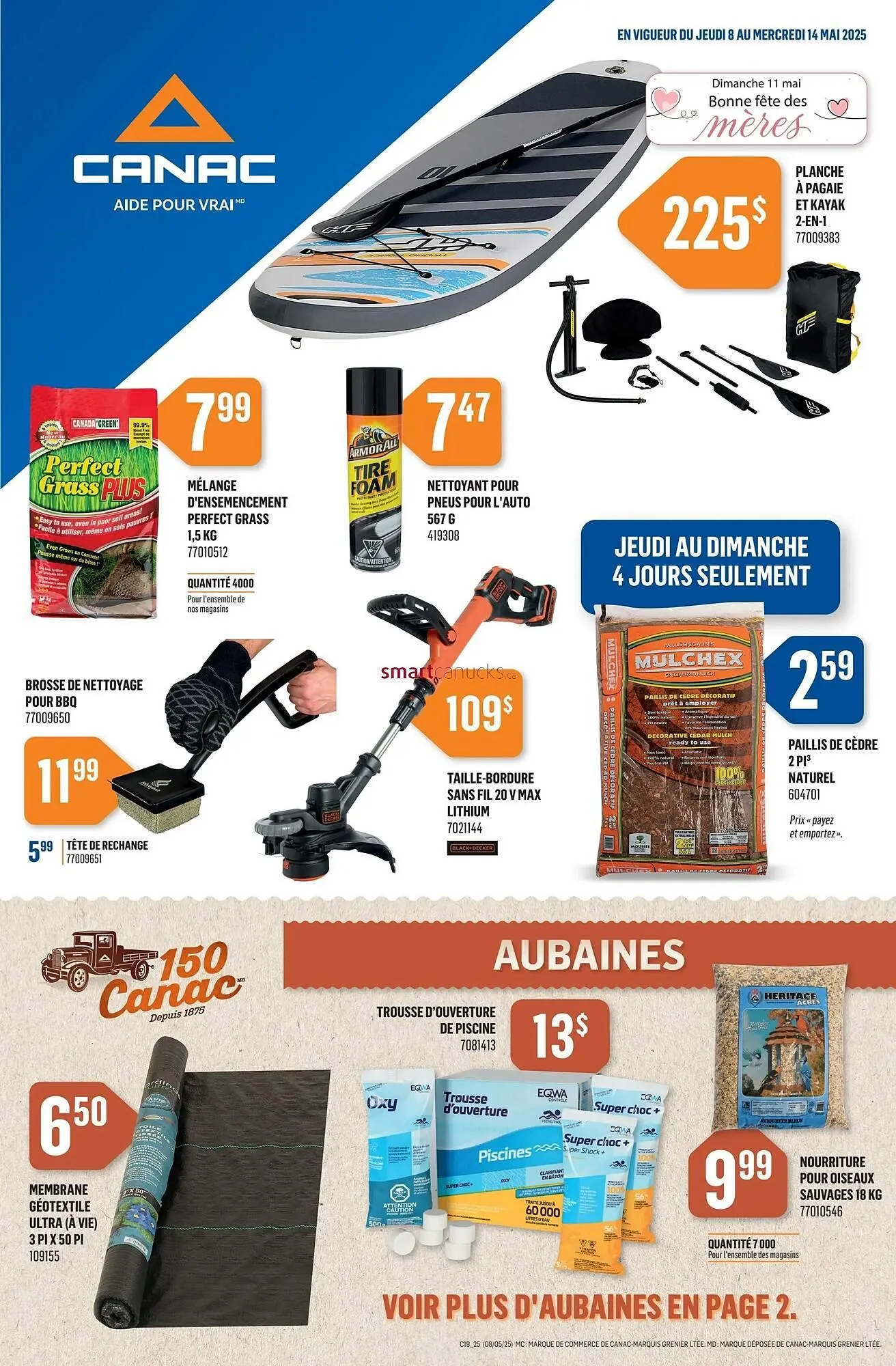 Canac flyer from May 8 to May 14 2025 - flyer page 1