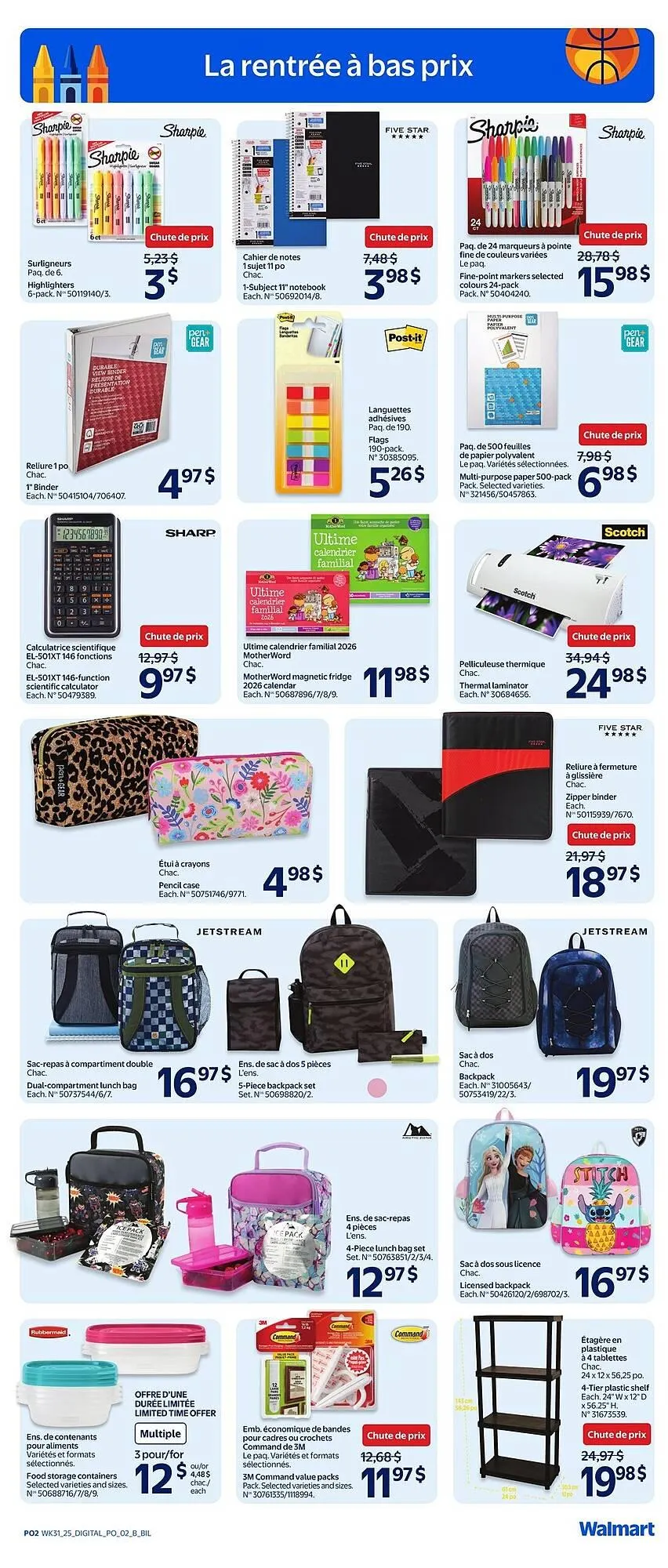 Walmart flyer from August 28 to September 3 2025 - flyer page 15