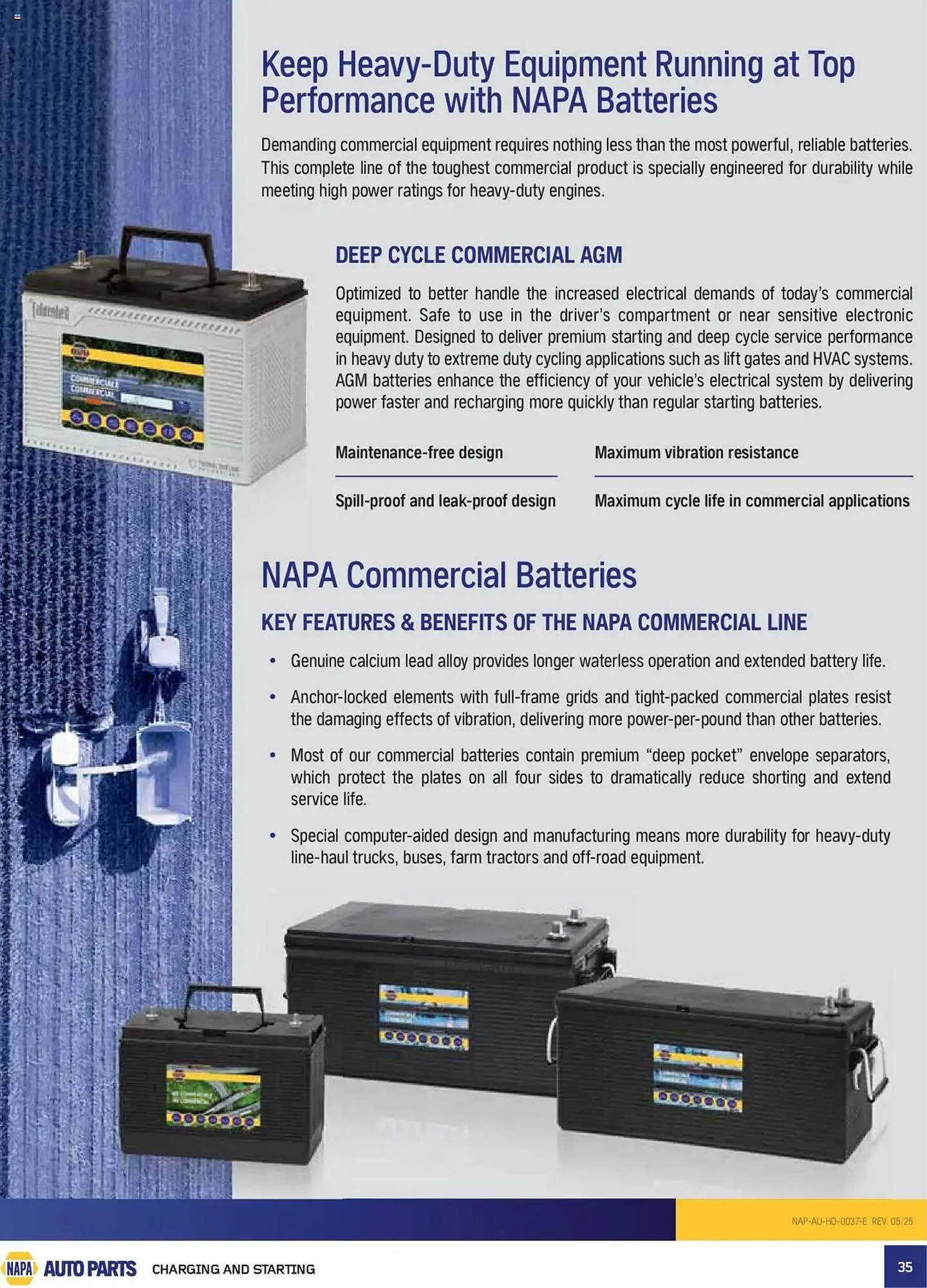 NAPA Auto Parts flyer from July 1 to August 30 2025 - flyer page 35