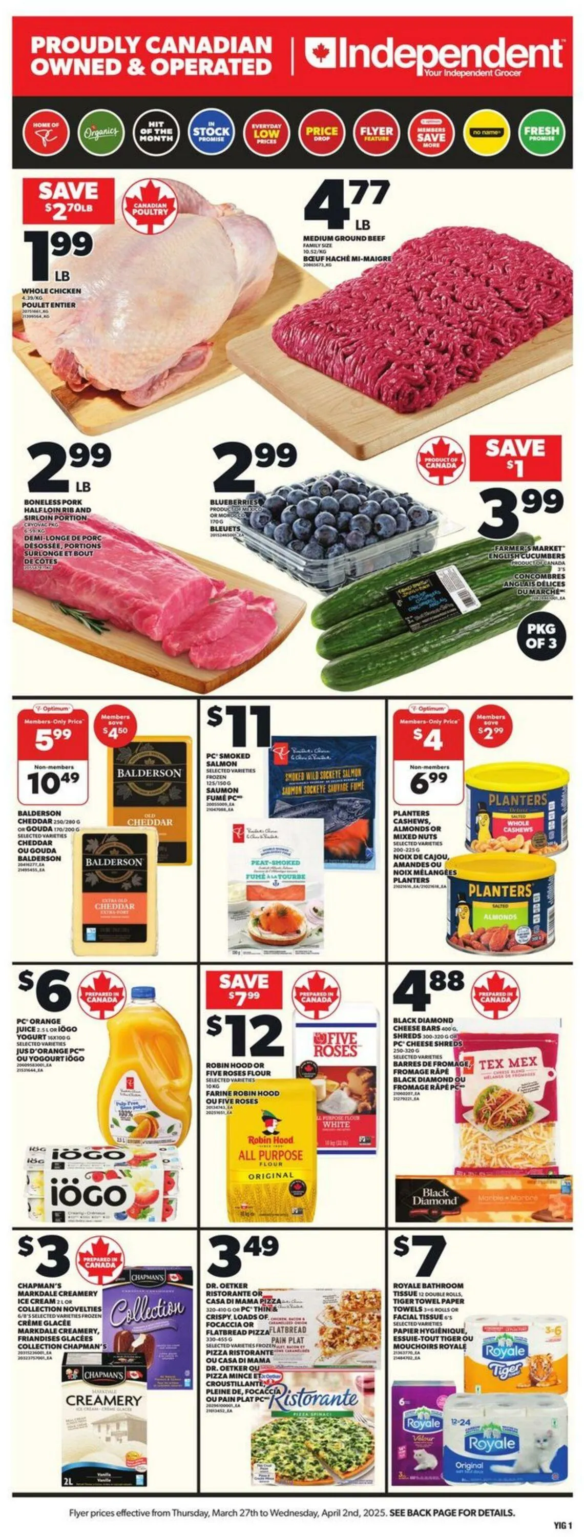 Independent Current flyer from March 27 to April 2 2025 - flyer page 4