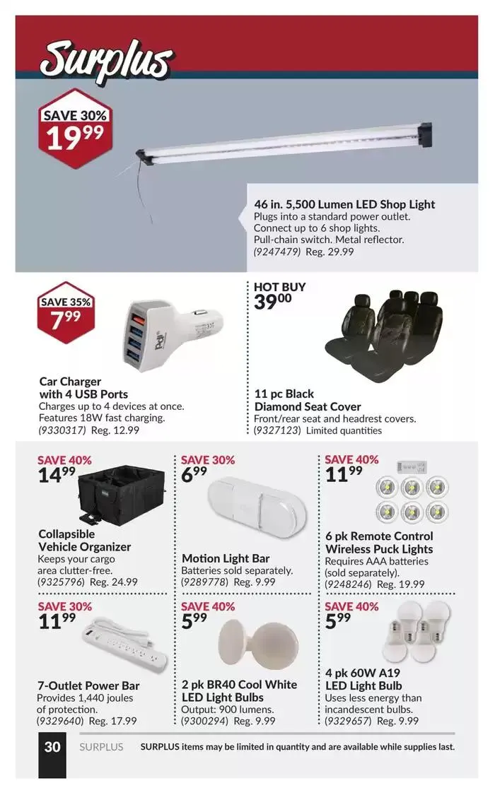 Current bargains and offers from December 31 to January 12 2025 - flyer page 34