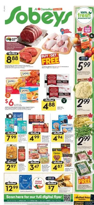 Sobeys Flyer from August 13 to August 19 2026 - flyer page 1
