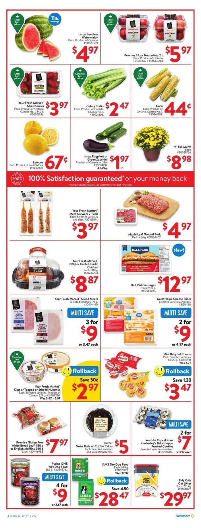 Walmart flyer from August 15 to August 21 2024 - flyer page 19